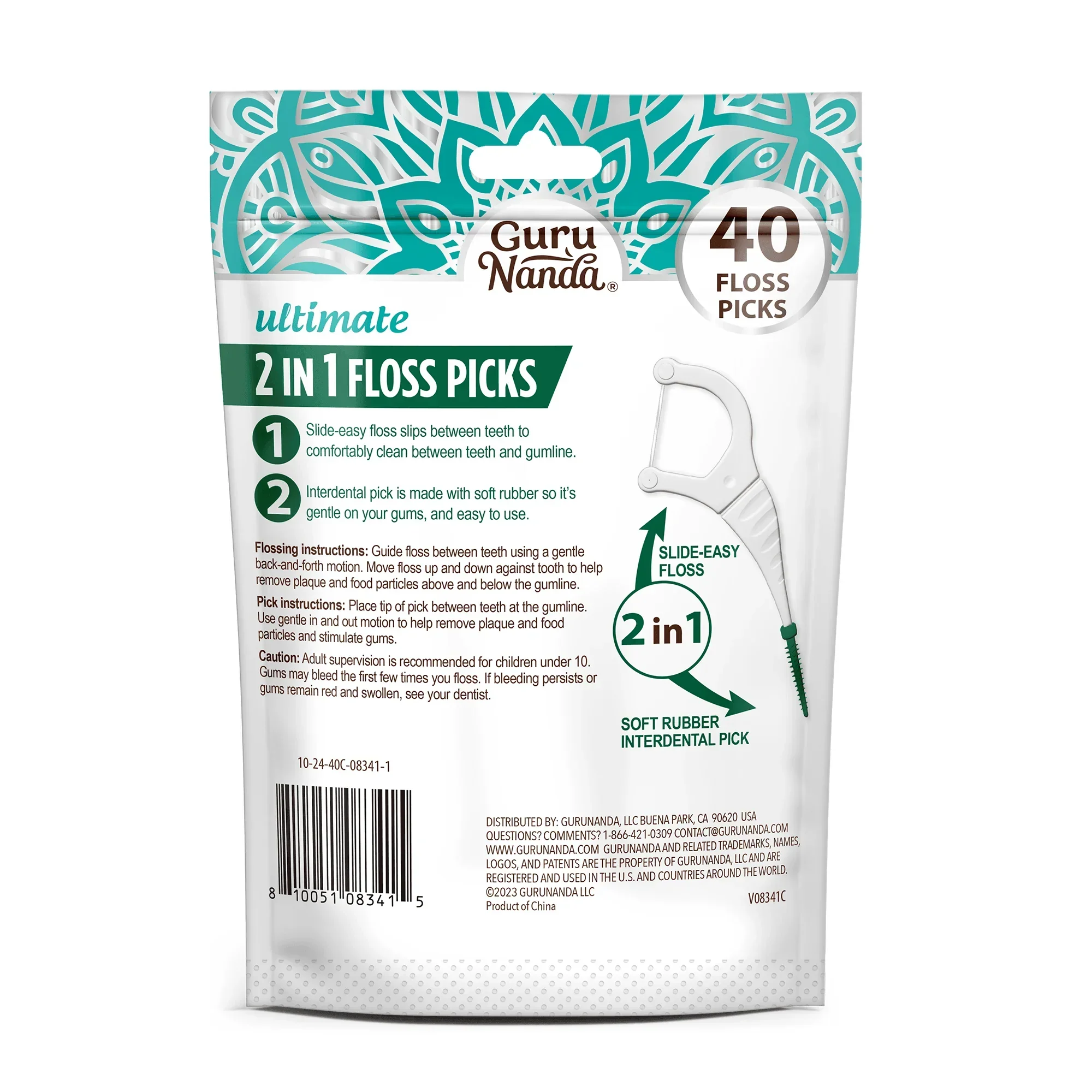 2-in-1 Dental Floss Picks - Image 17