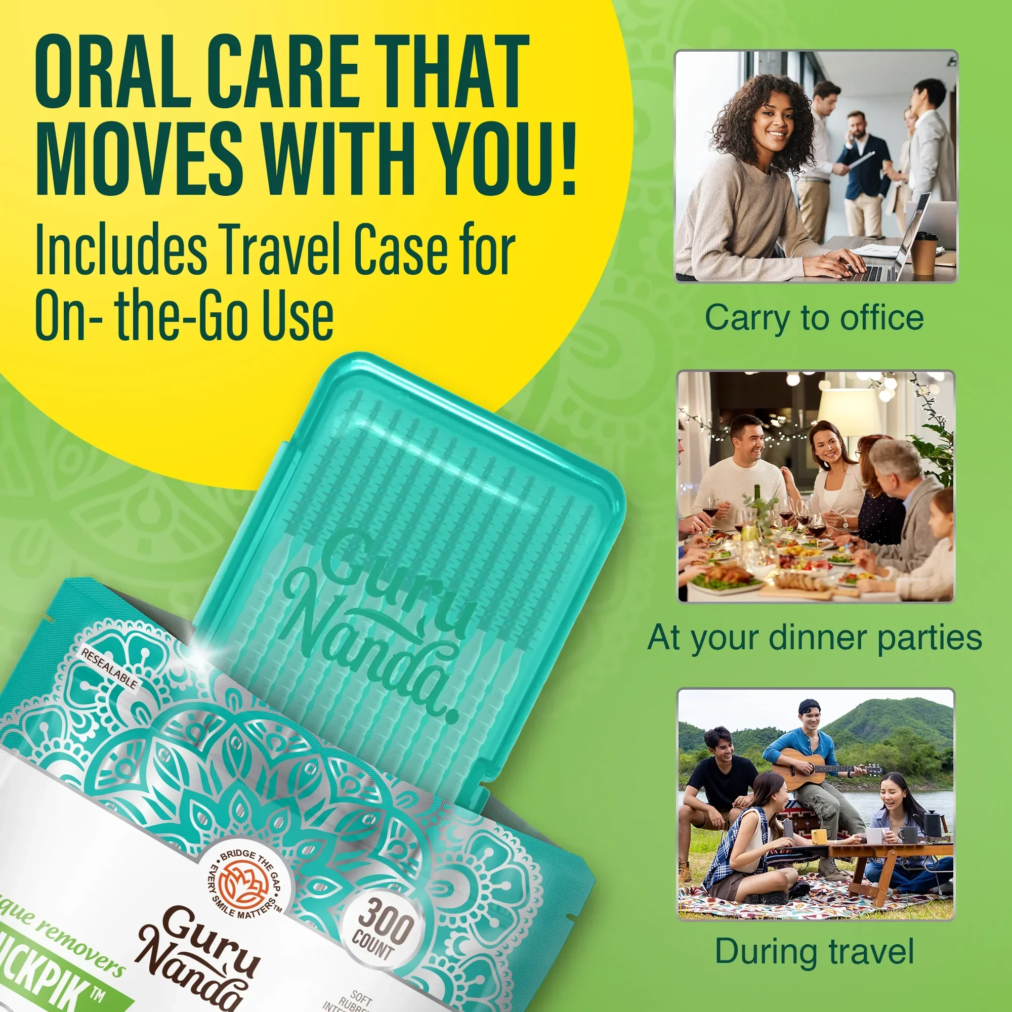 2-in-1 QuickPik Toothpick with Travel Case - Image 4