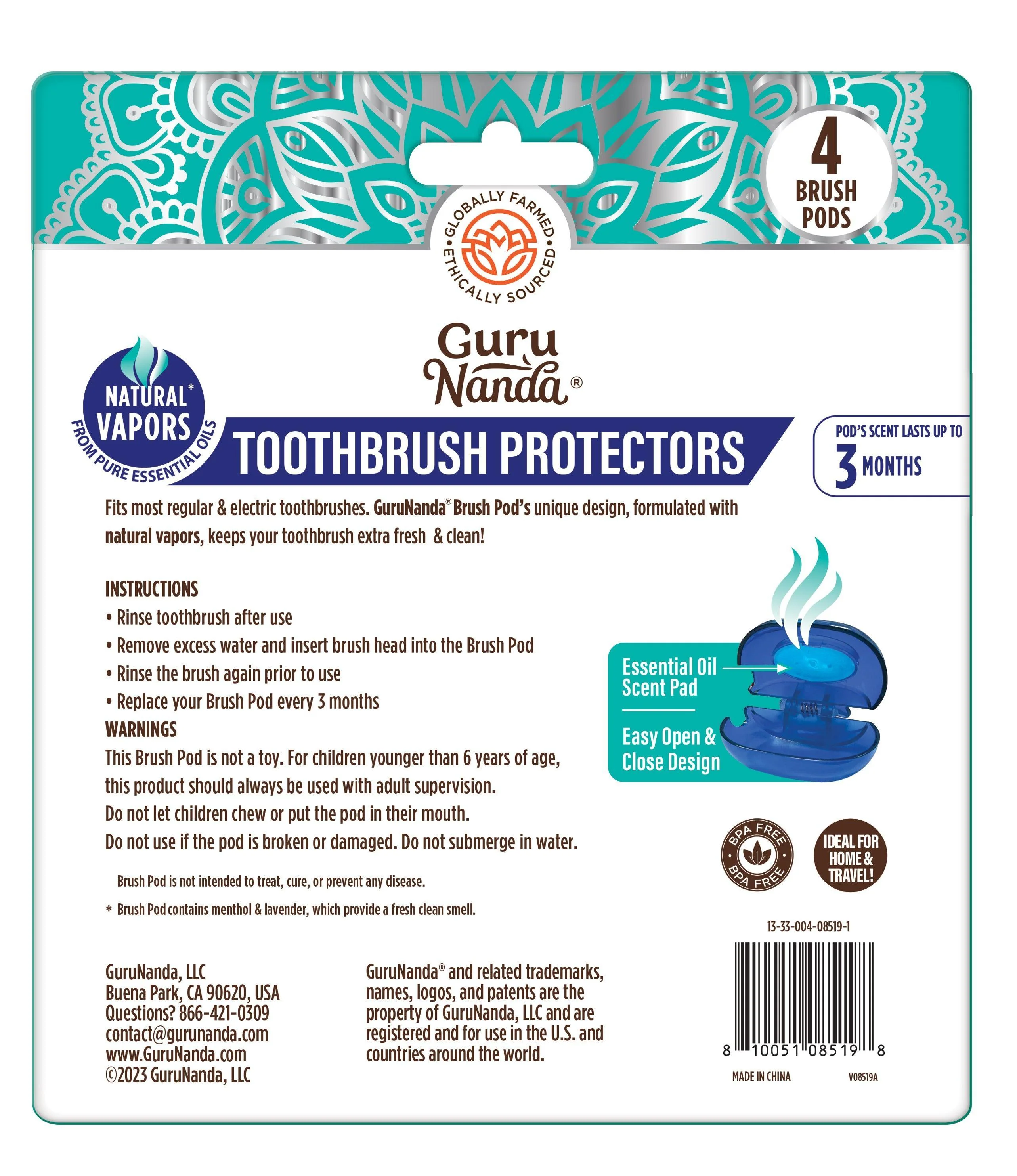 Brush Pod Toothbrush Protector - Image 16