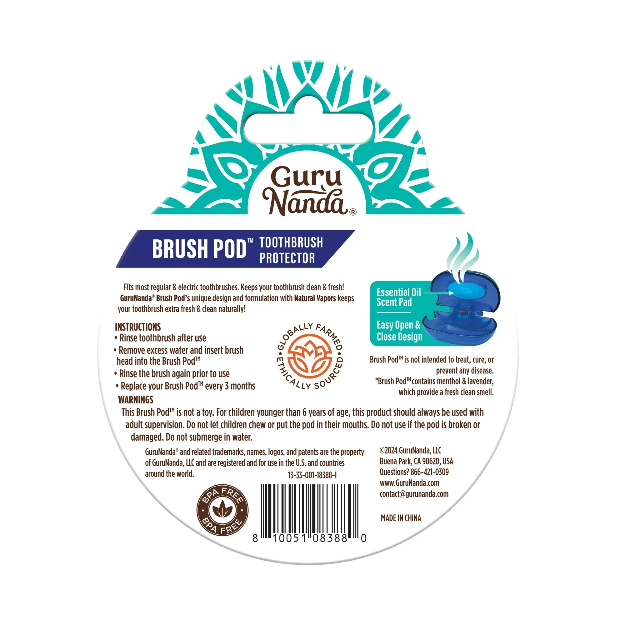 Brush Pod Toothbrush Protector - Image 23