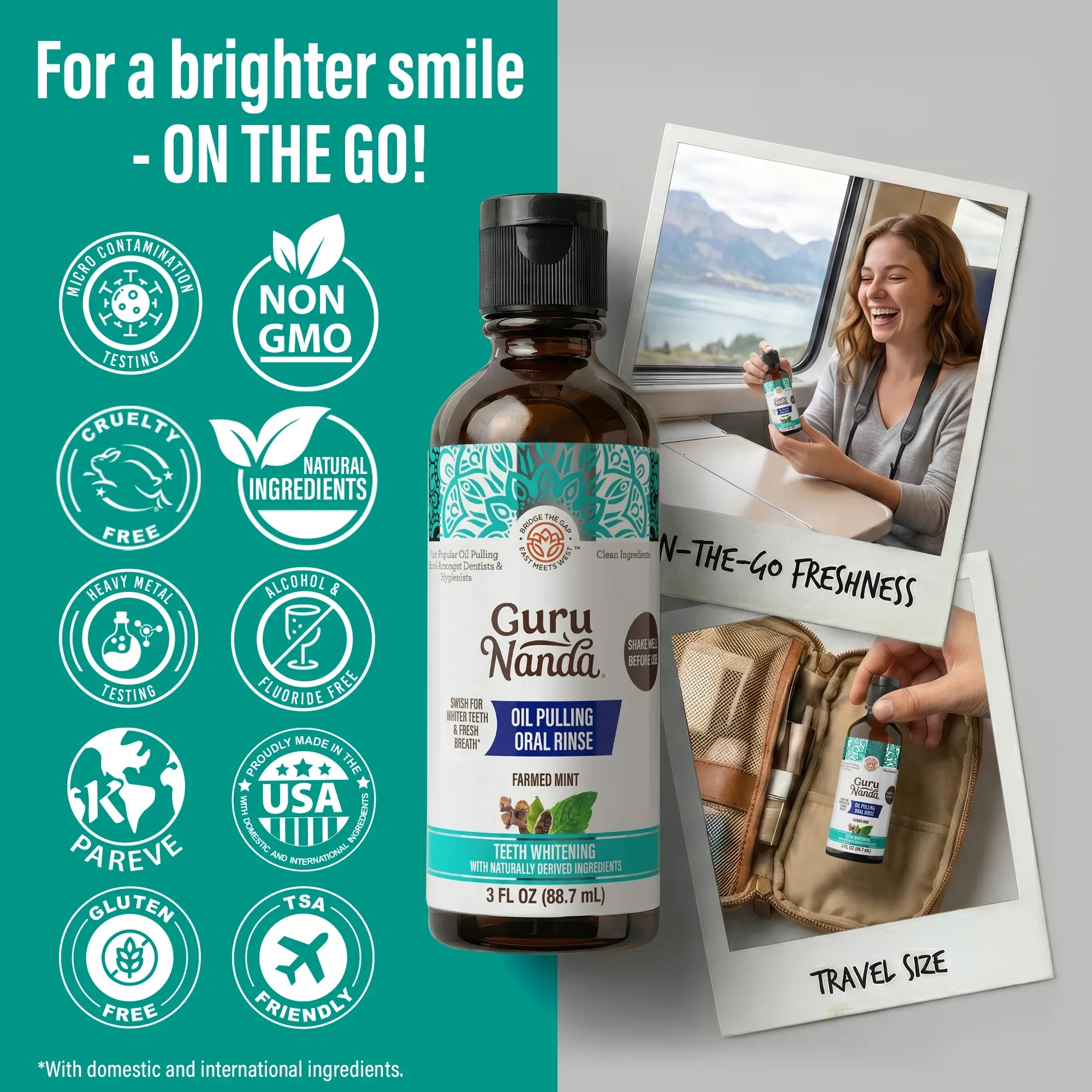 Cocomint Oil Pulling with 7 Essential Oils & Vitamins D3, E & K2 - Image 17