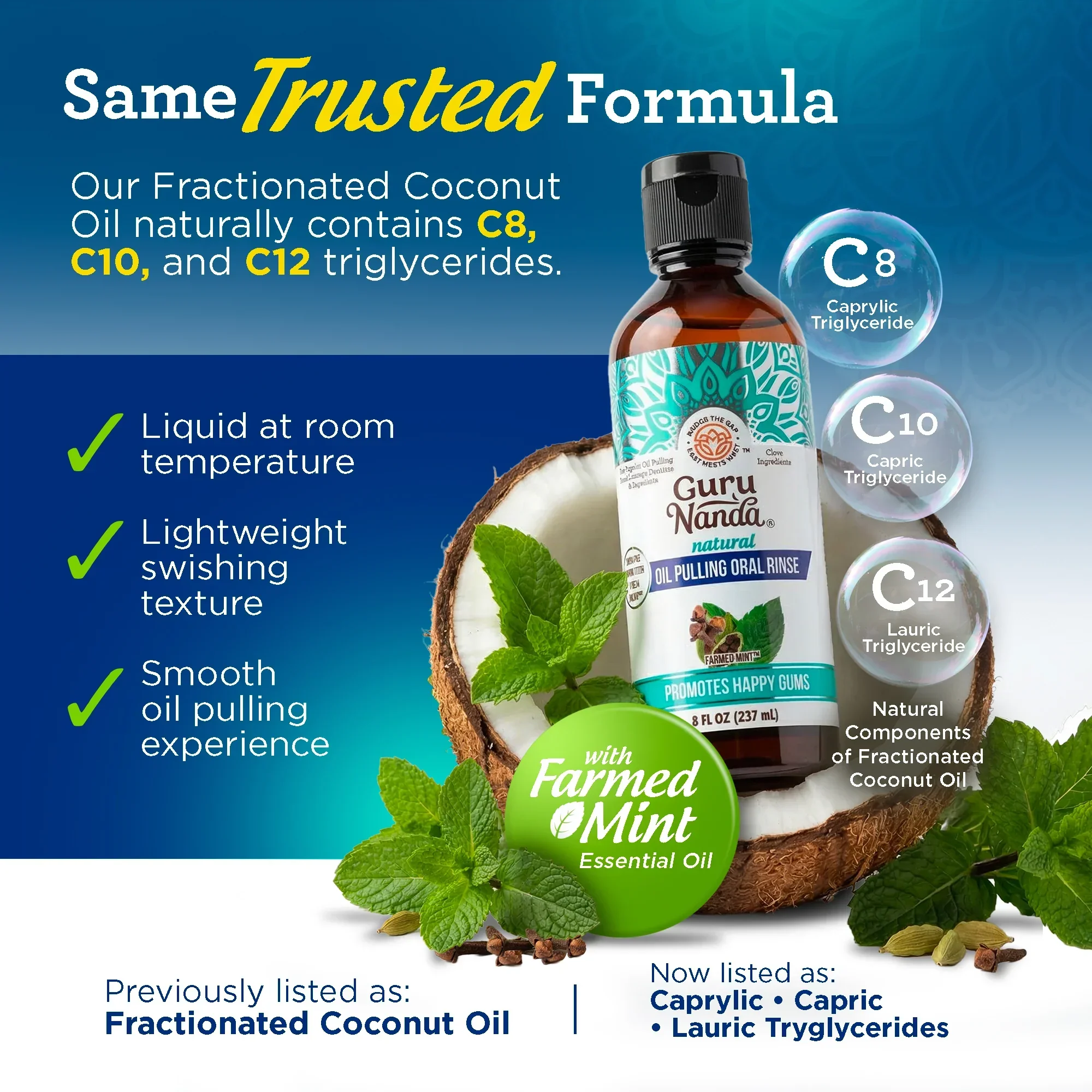 Cocomint Oil Pulling with 7 Essential Oils & Vitamins D3, E & K2 - Image 43