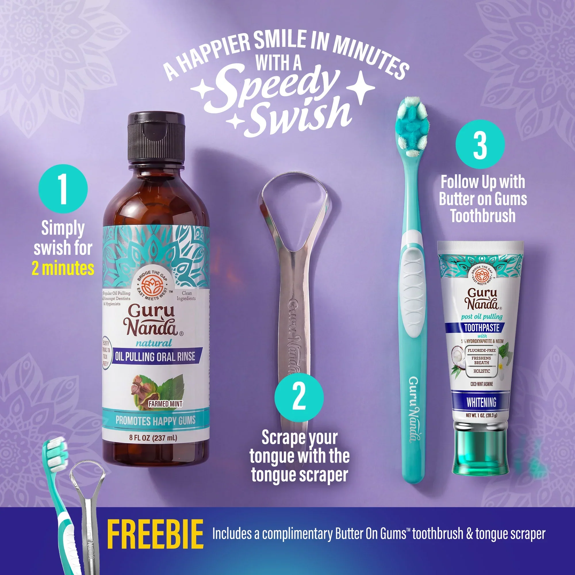 Cocomint Oil Pulling with 7 Essential Oils & Vitamins D3, E & K2 - Image 48