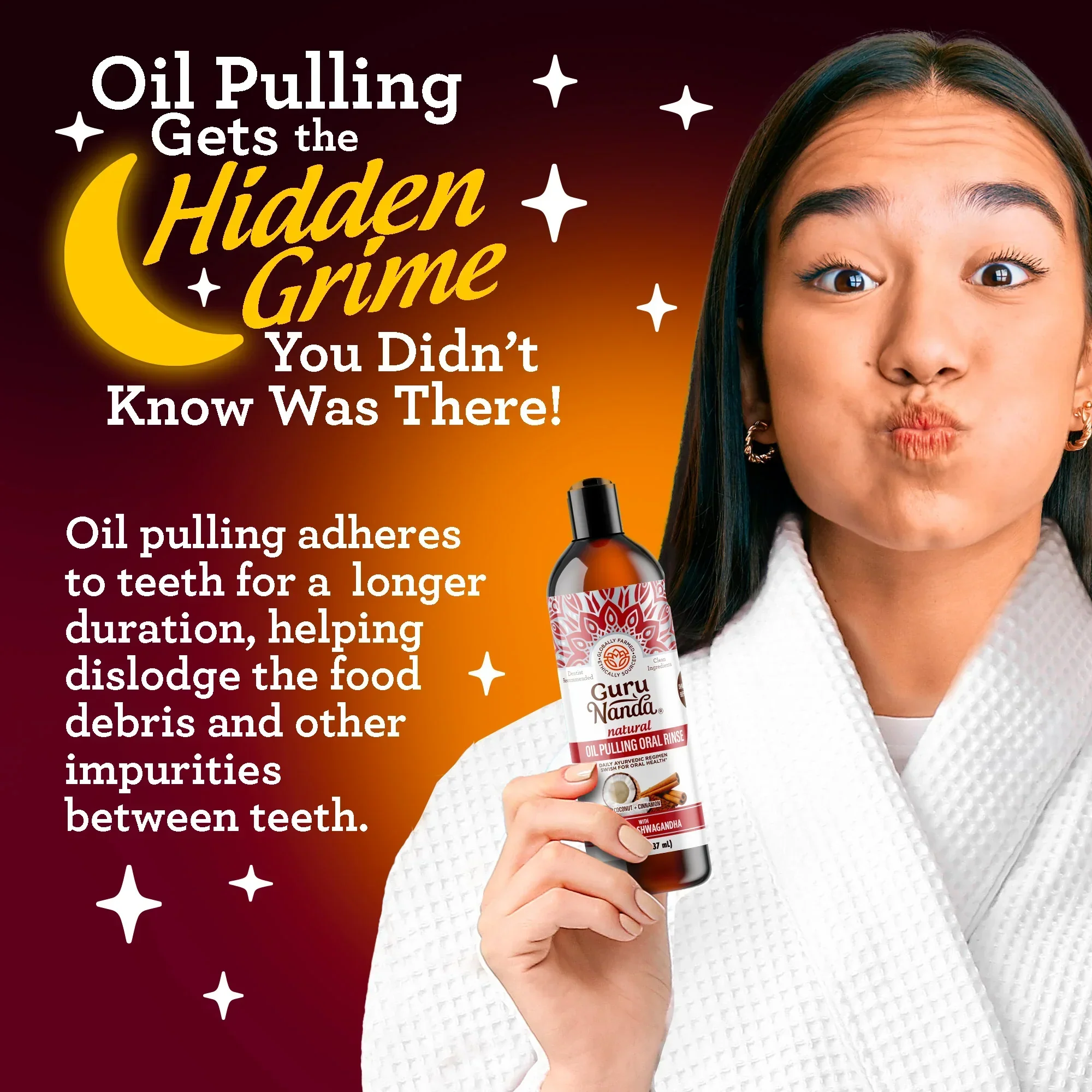 Cinnamon & Coconut Oil Pulling with Neem & Ashwagandha - Image 5