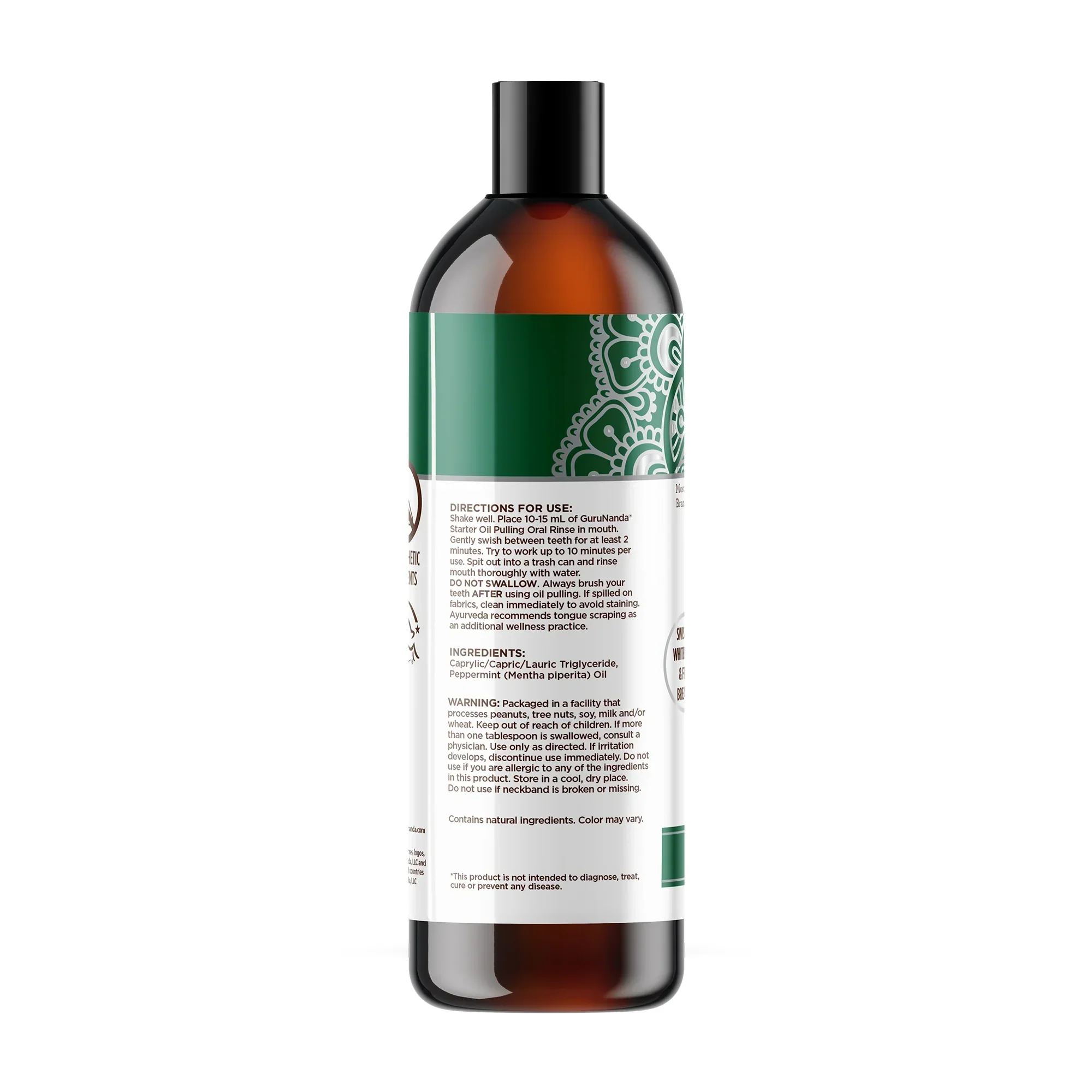 Coconut & Peppermint Oil Pulling – 8 fl. oz. - Image 8