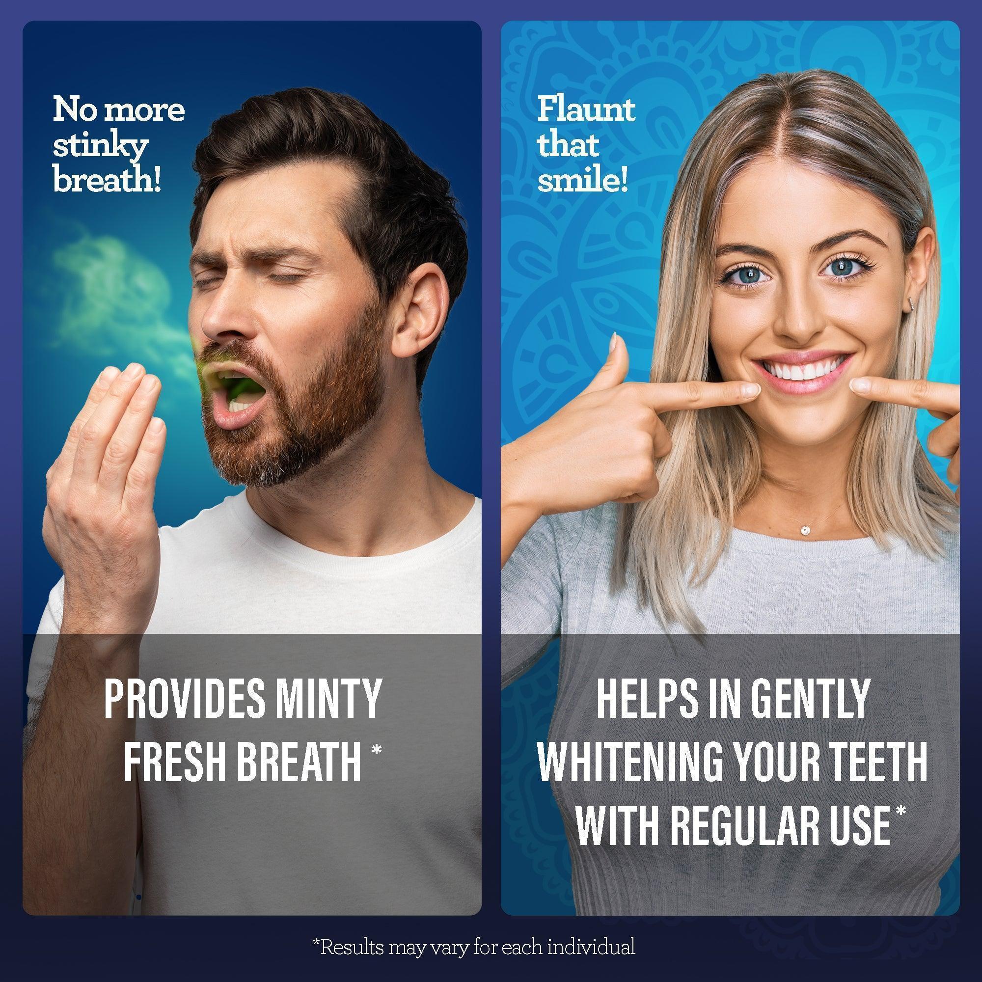 Dual Barrel Oxyburst Whitening Mouthwash, Wild Mint - Image 5