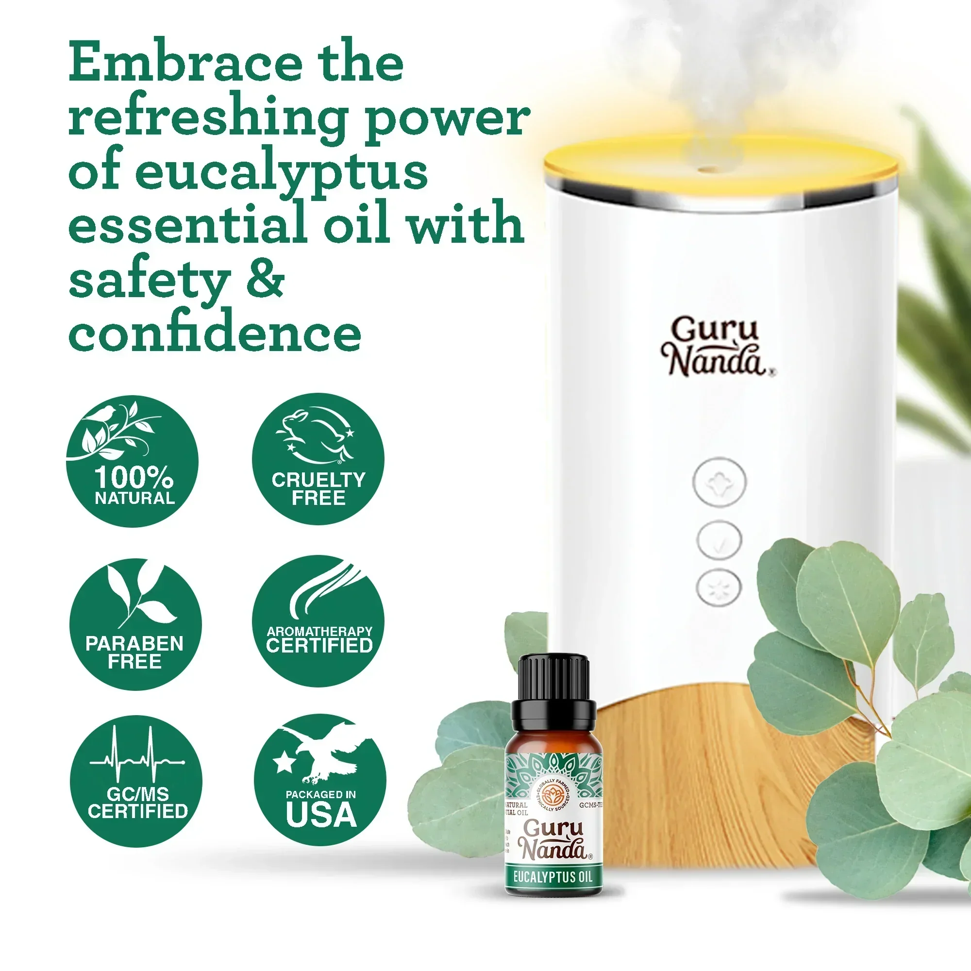 Eucalyptus Essential Oil, 15 ML – 2-Pack - Image 4
