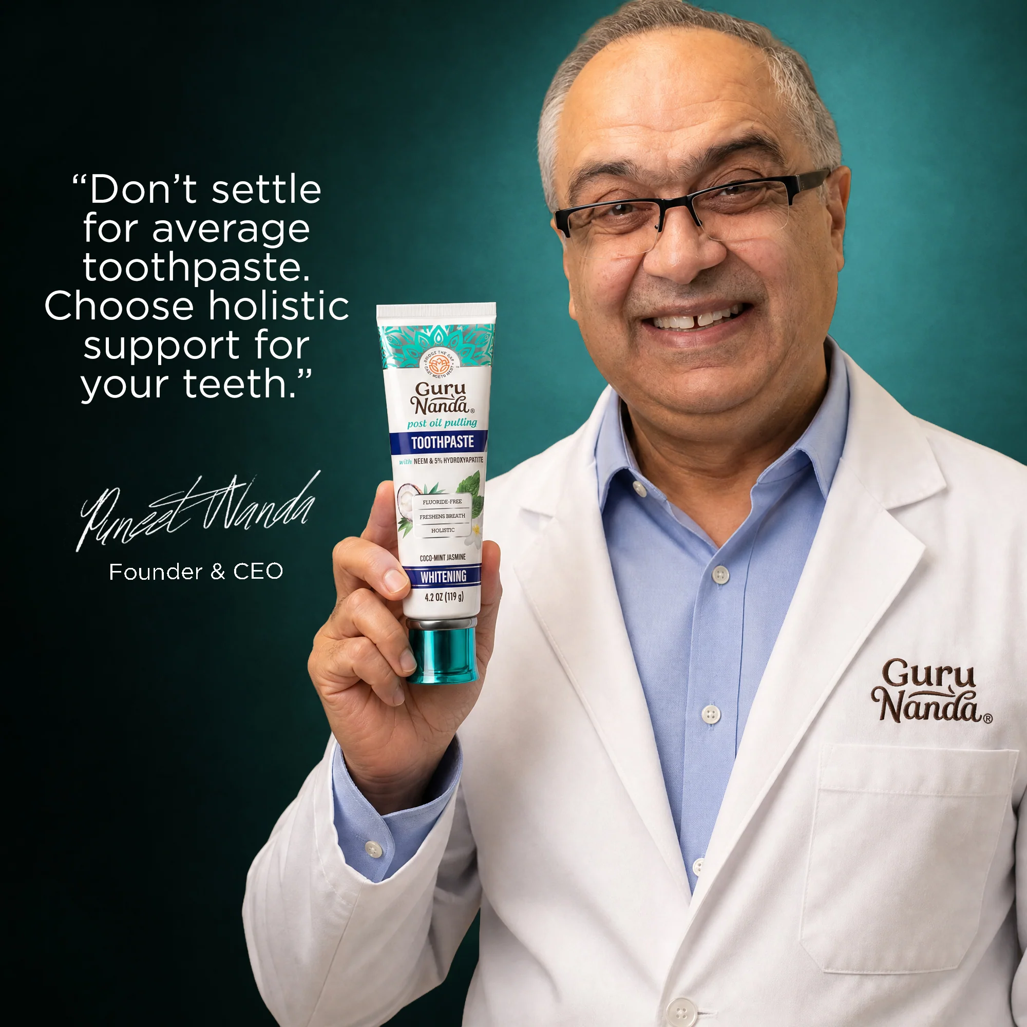Hydroxyapatite & Neem Whitening Toothpaste, Fluoride Free - Image 11
