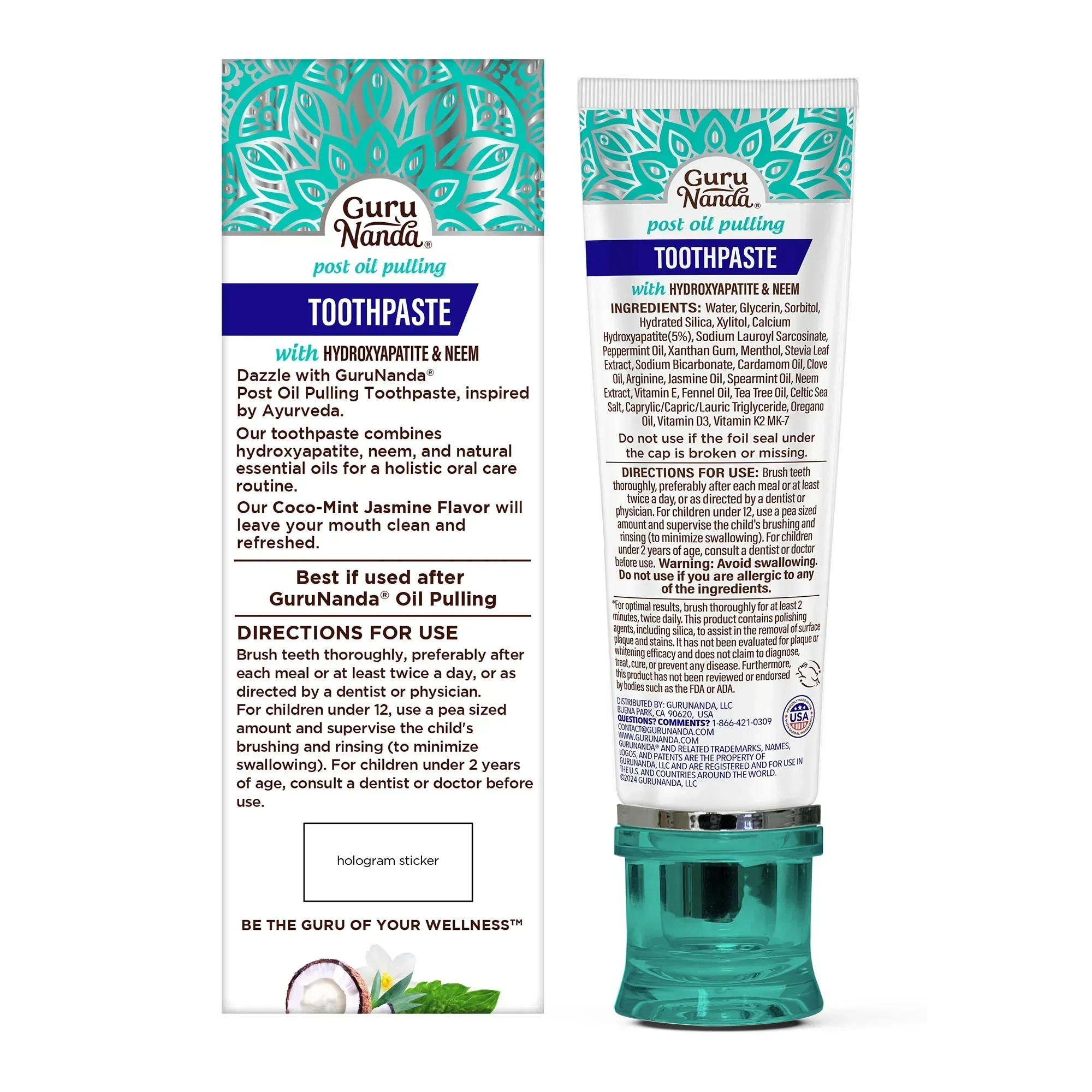 Hydroxyapatite & Neem Whitening Toothpaste, Fluoride Free - Image 12
