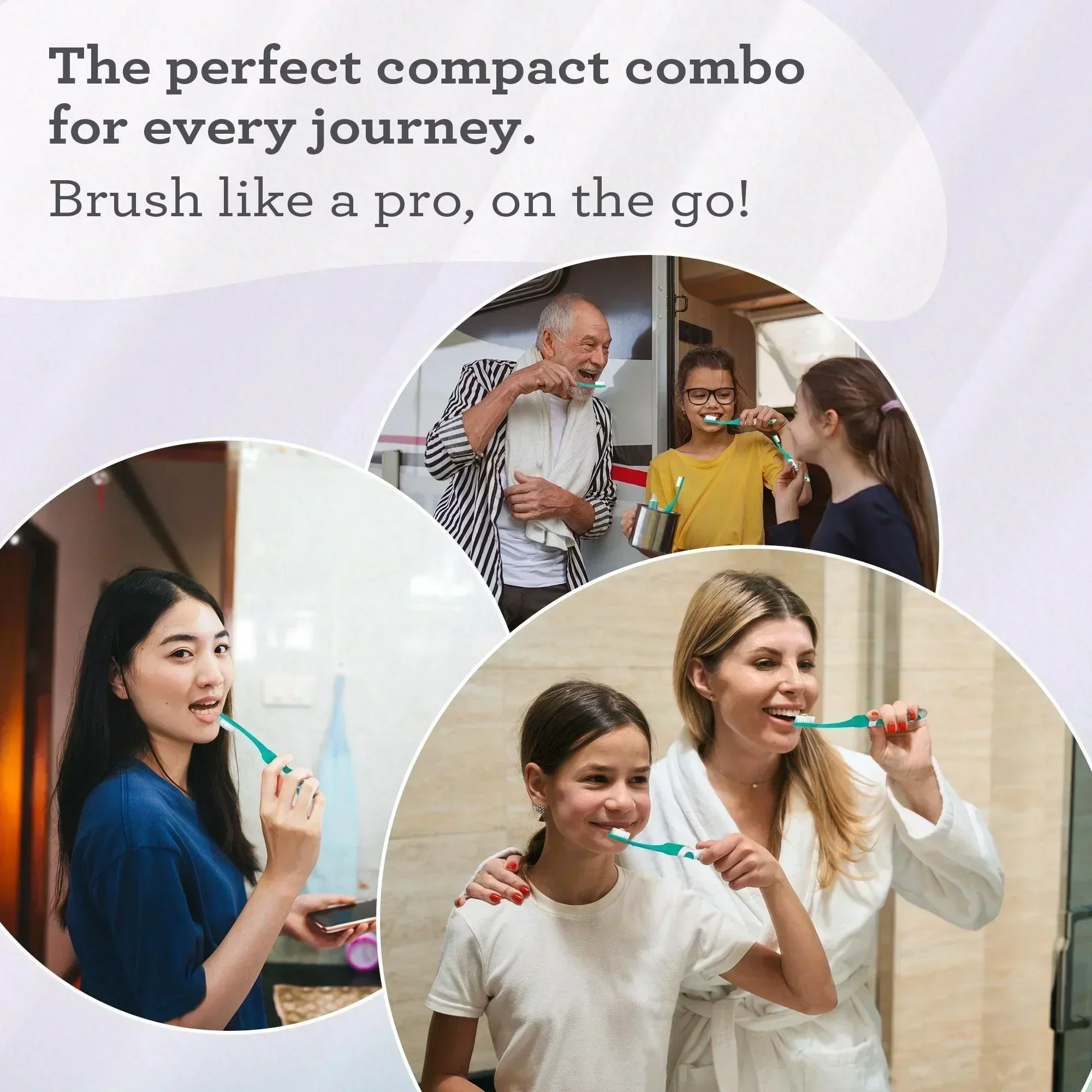 Travel Kit – Folding Toothbrush & Hydroxyapatite Toothpaste, Jasmine Mint – 0.98 oz - Image 6