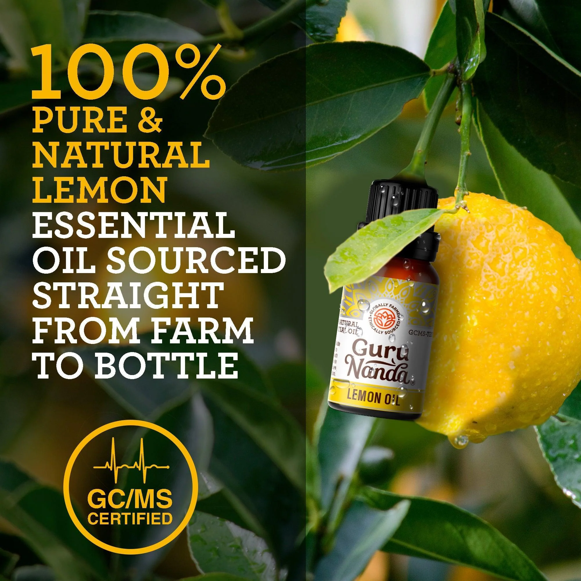 Lemon Essential Oil, 15 ML - 2-Pack - Image 3