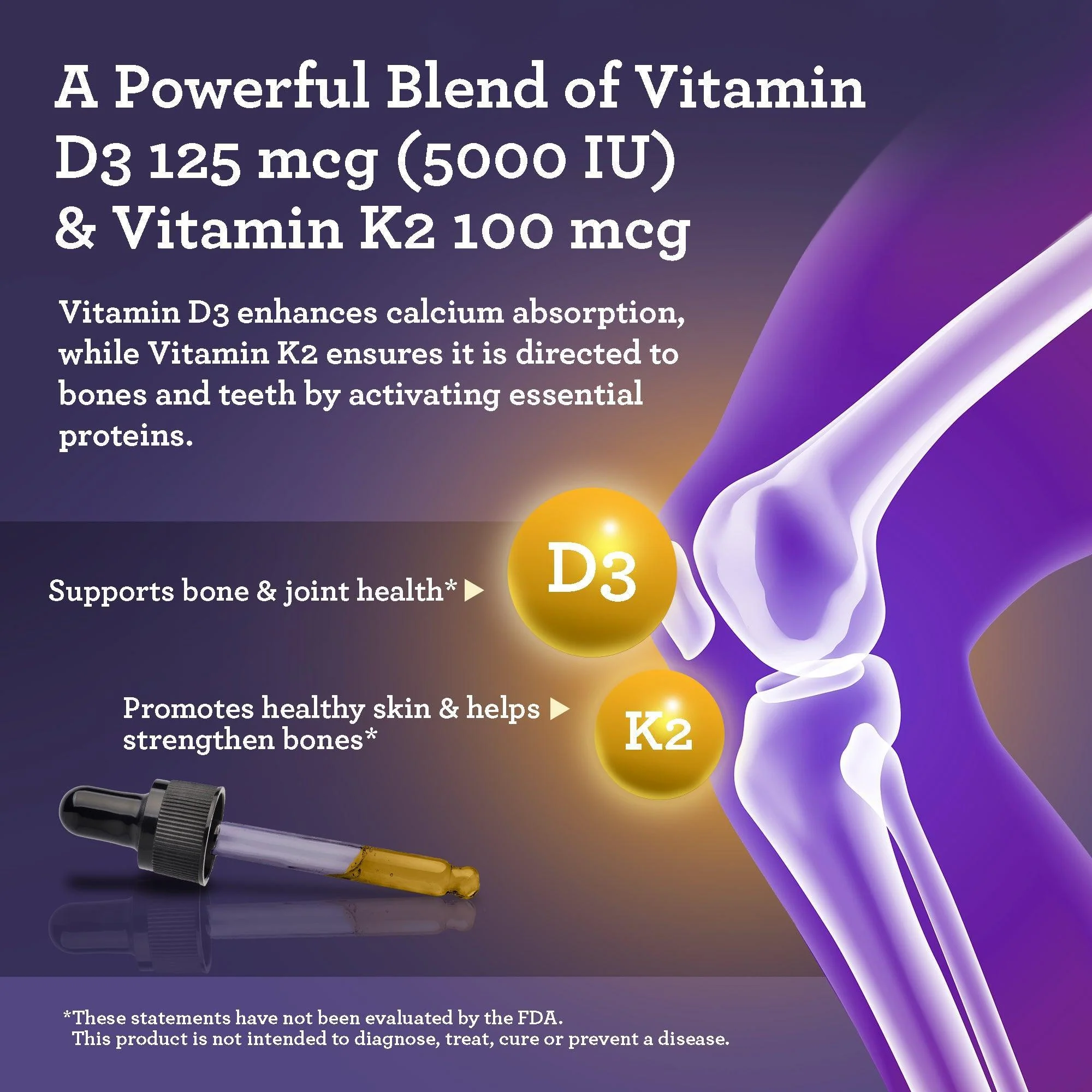 Natural Cold Pressed Black Seed Oil With Vitamin D3, K2, & E - Image 5