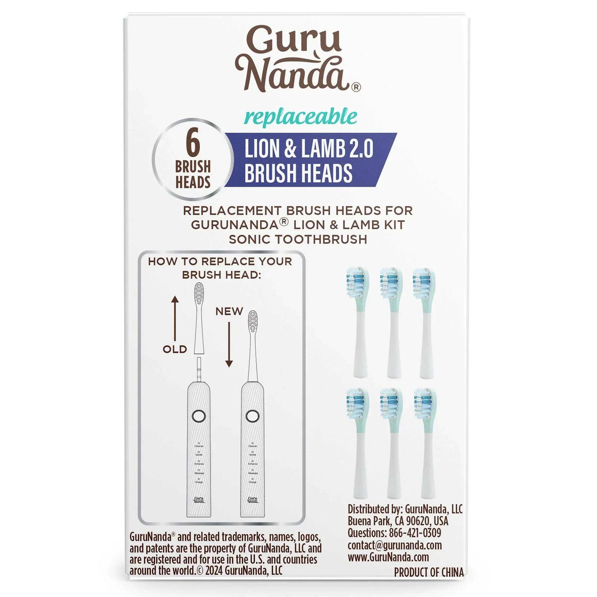 Lion & Lamb 2.0 Replacement Brush Heads – 6 Pack - Image 16