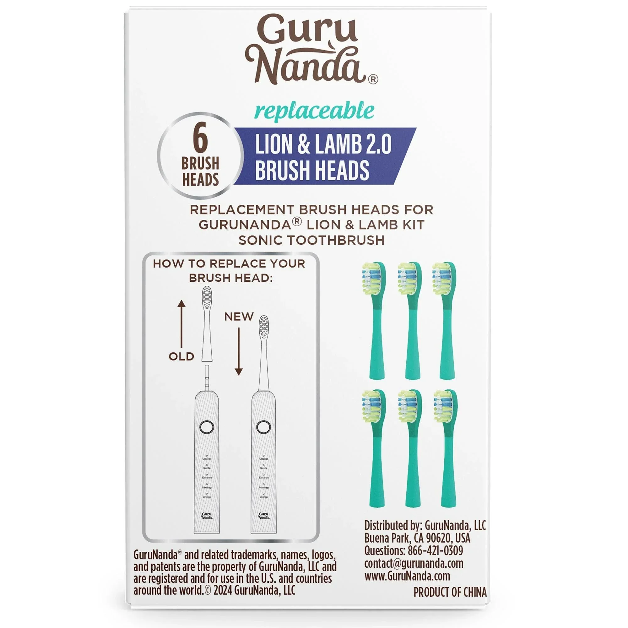 Lion & Lamb 2.0 Replacement Brush Heads – 6 Pack - Image 24