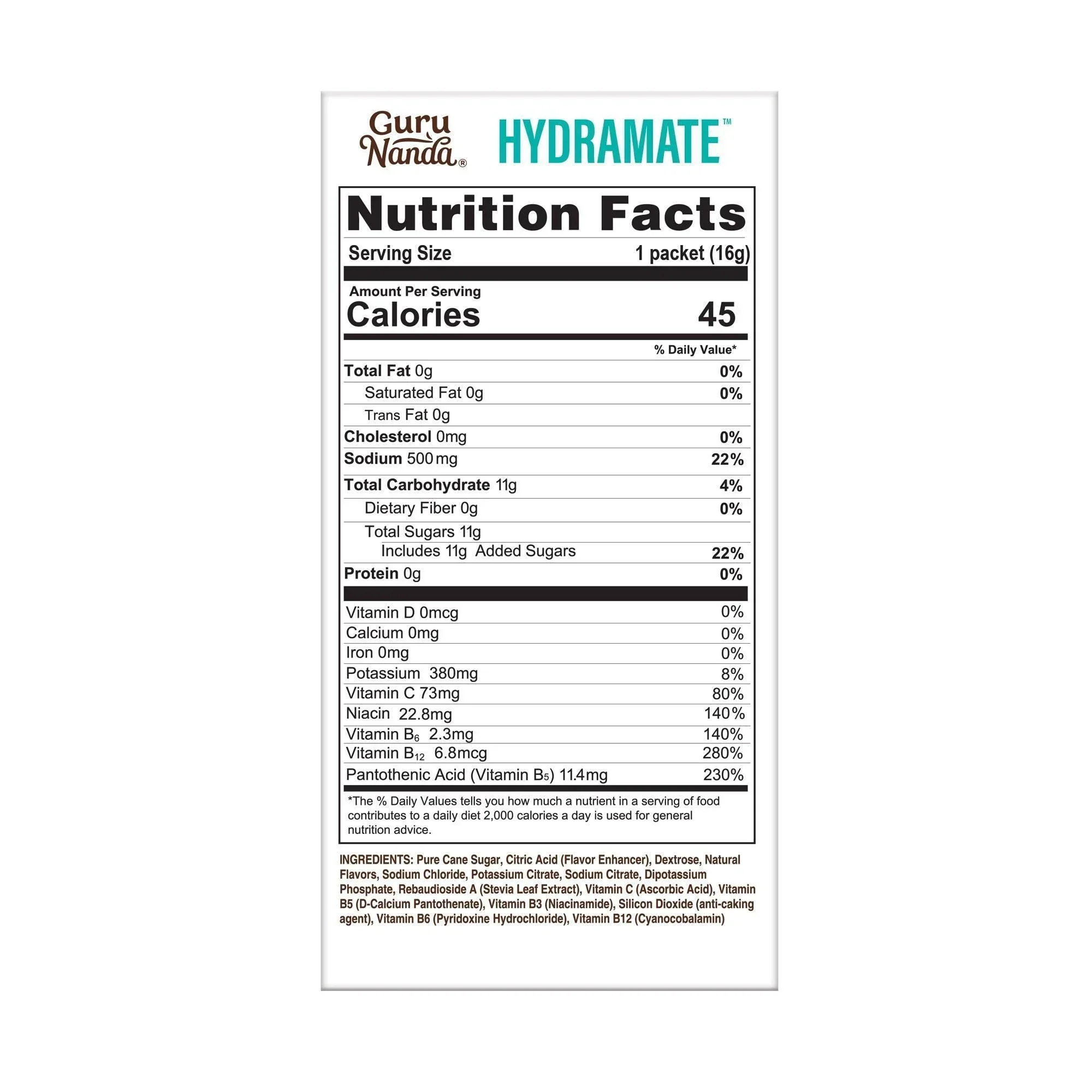 Hydramate Electrolyte Drink Mix, Lemon Lime – 2-Pack - Image 8