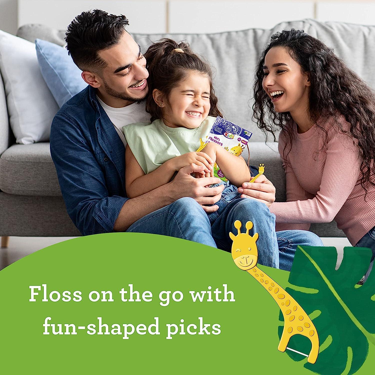 Kids' Giraffe Shaped Flossers, Fluoride-Free - Image 9