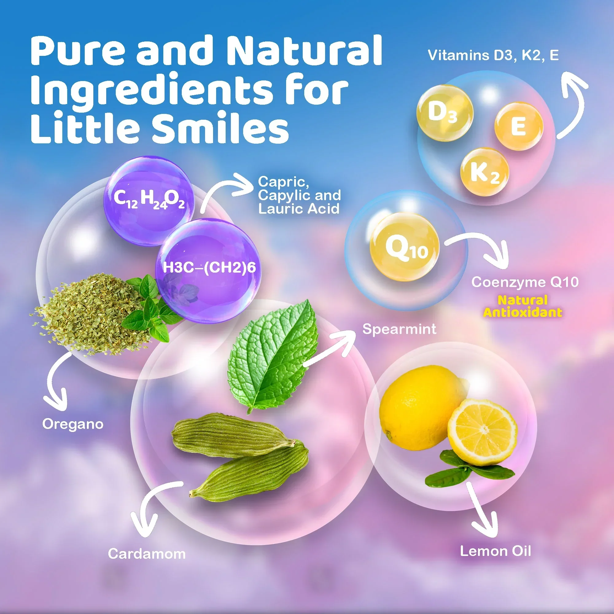 Kids Oil Pulling with Bubble Berry & CoQ10 – 8 fl oz - Image 4