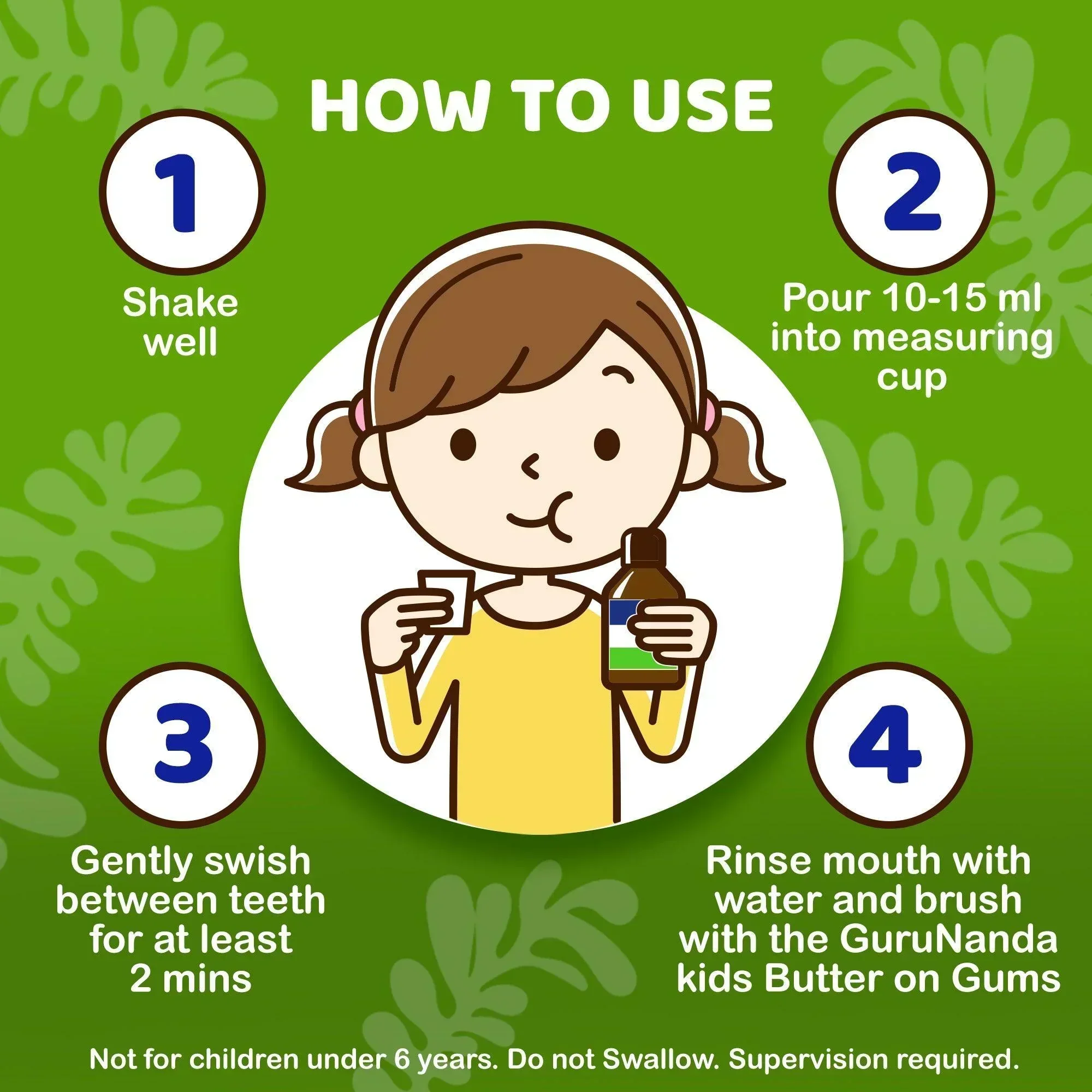 Kids Oil Pulling with Bubble Berry & CoQ10 – 8 fl oz - Image 5