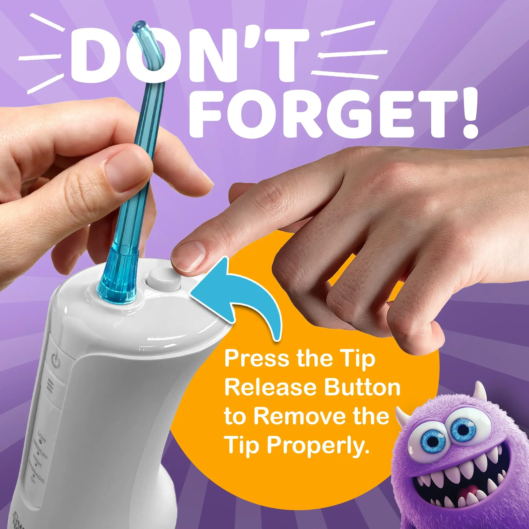 Kid's Water Flosser (200mL) - Image 3
