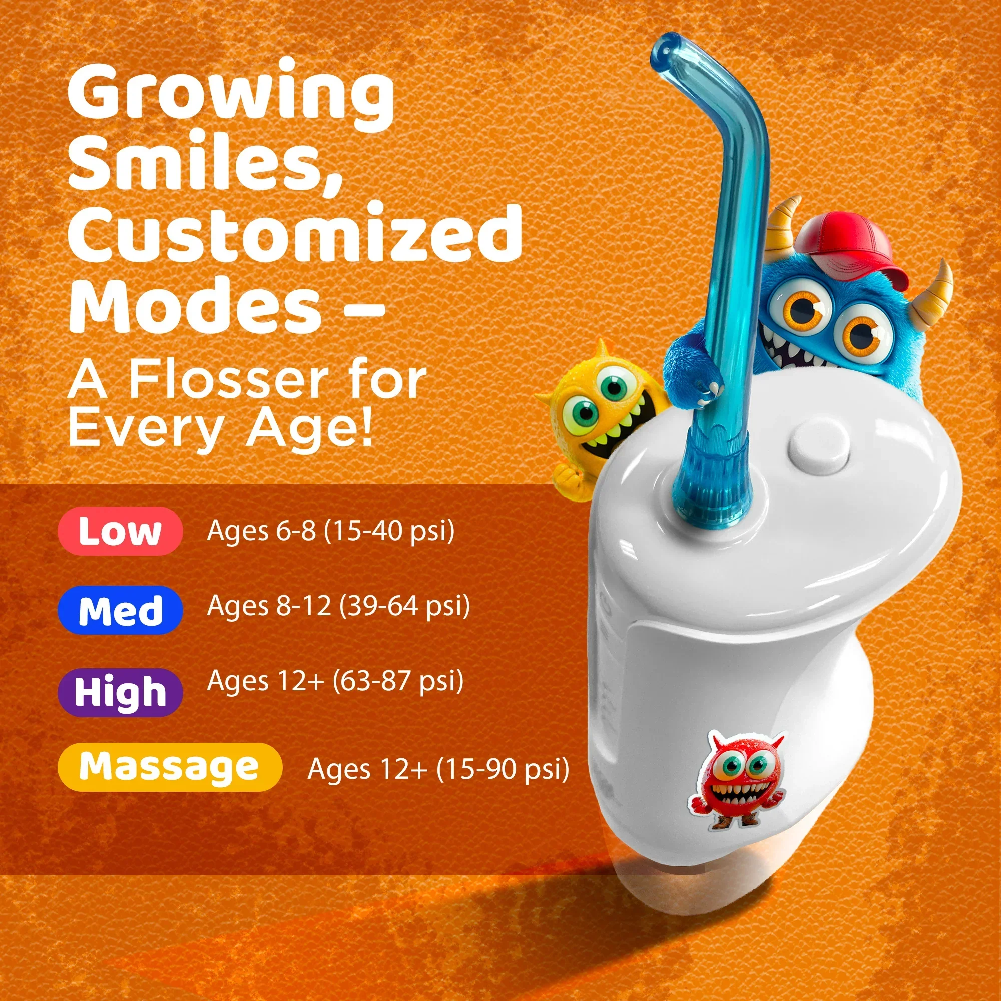 Kid's Water Flosser (200mL) - Image 9