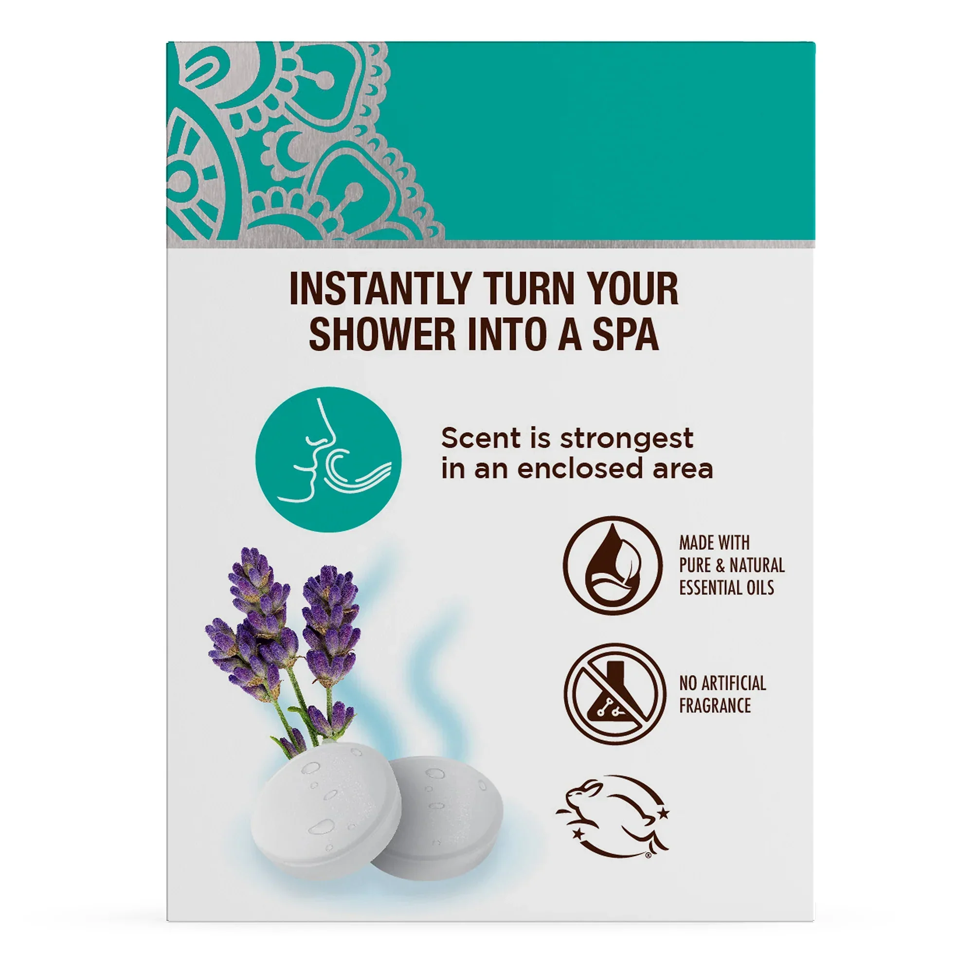Lavender Vapor Shower Tablets - 15 Count (3 Pack) - Image 8