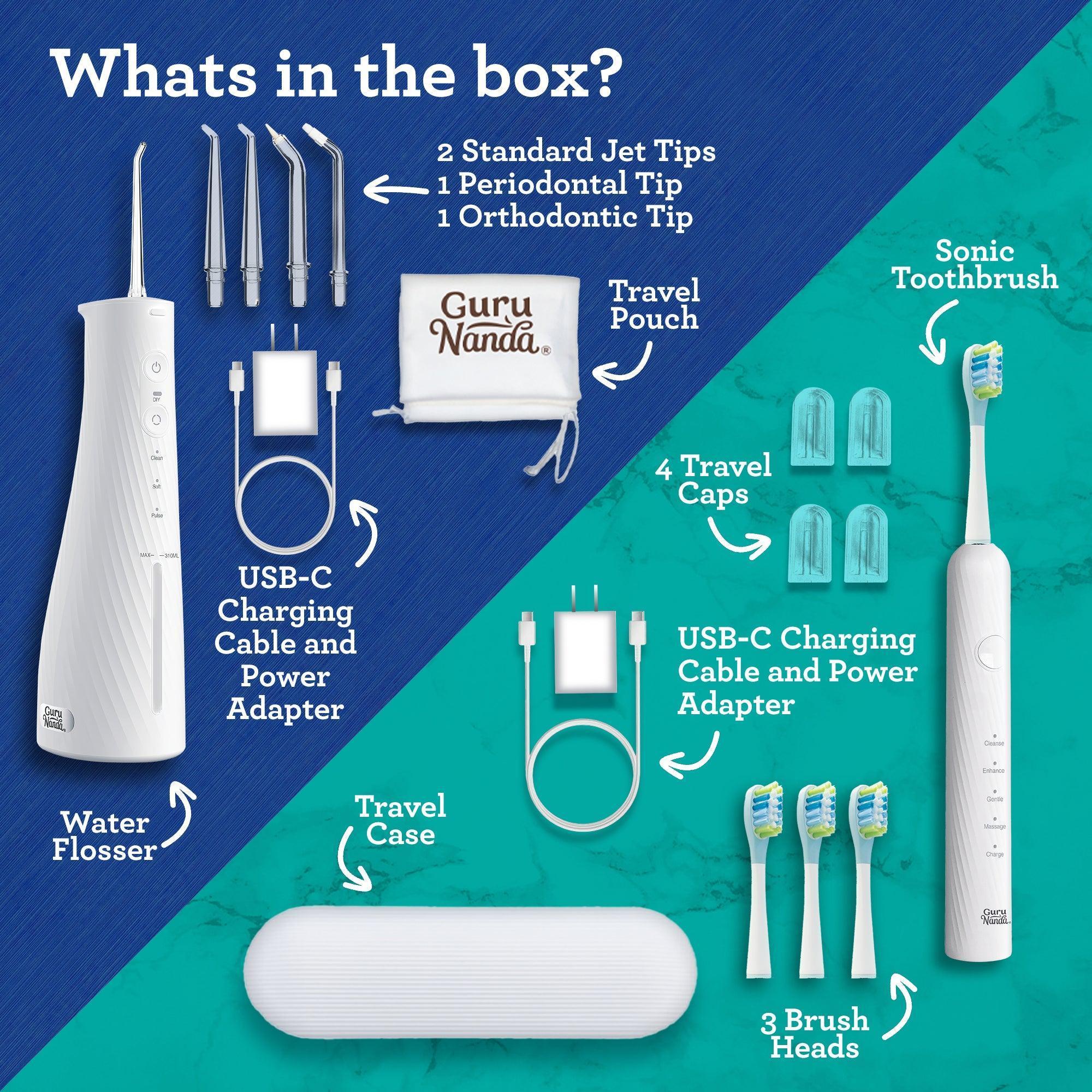 Lion & Lamb 2.0 Portable Sonic Toothbrush & Water Flosser - Image 16