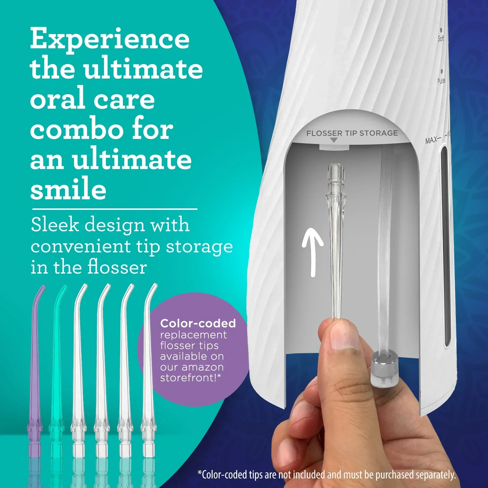 Lion & Lamb 2.0 Portable Sonic Toothbrush & Water Flosser - Image 17