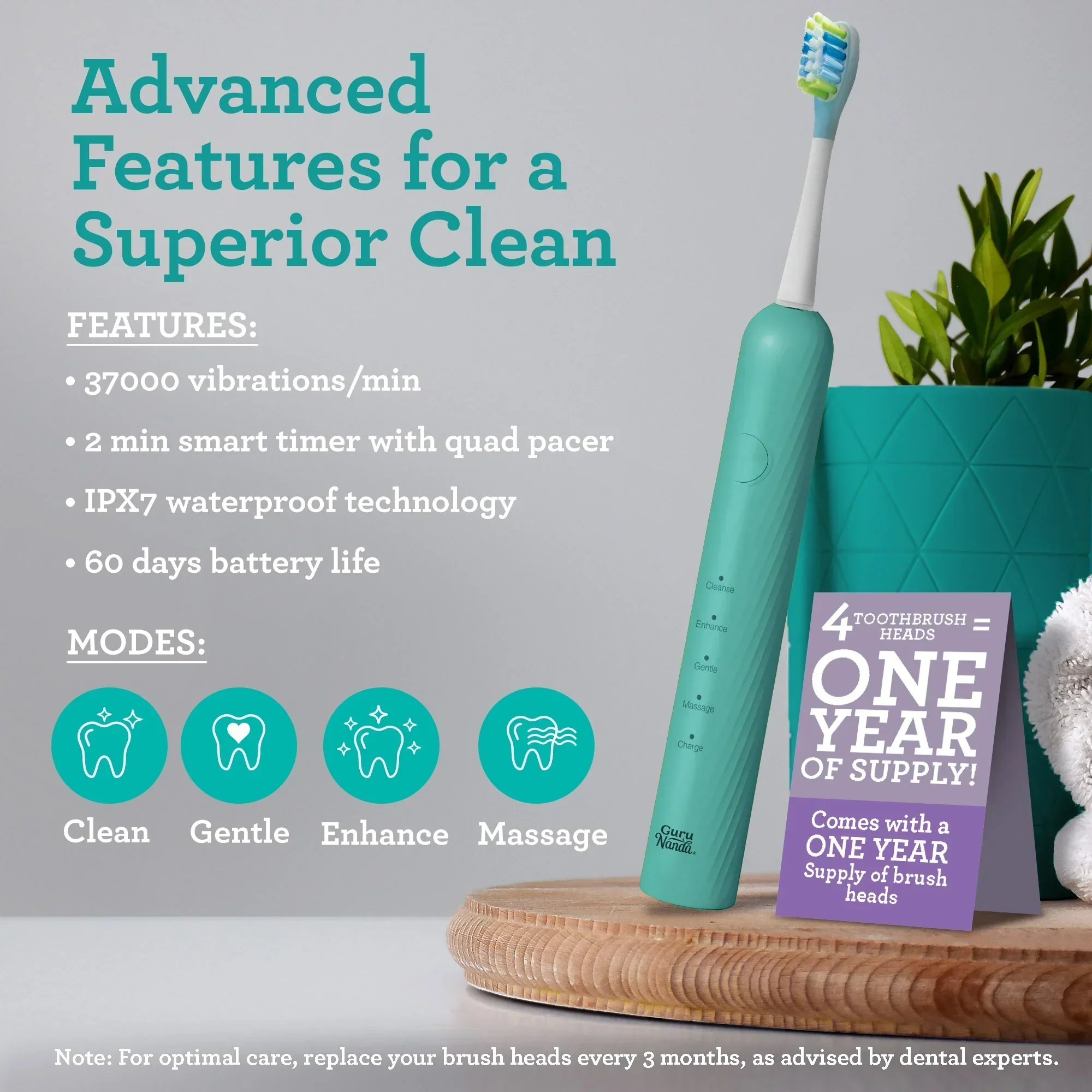 Lion & Lamb 2.0 Portable Sonic Toothbrush & Water Flosser - Image 23