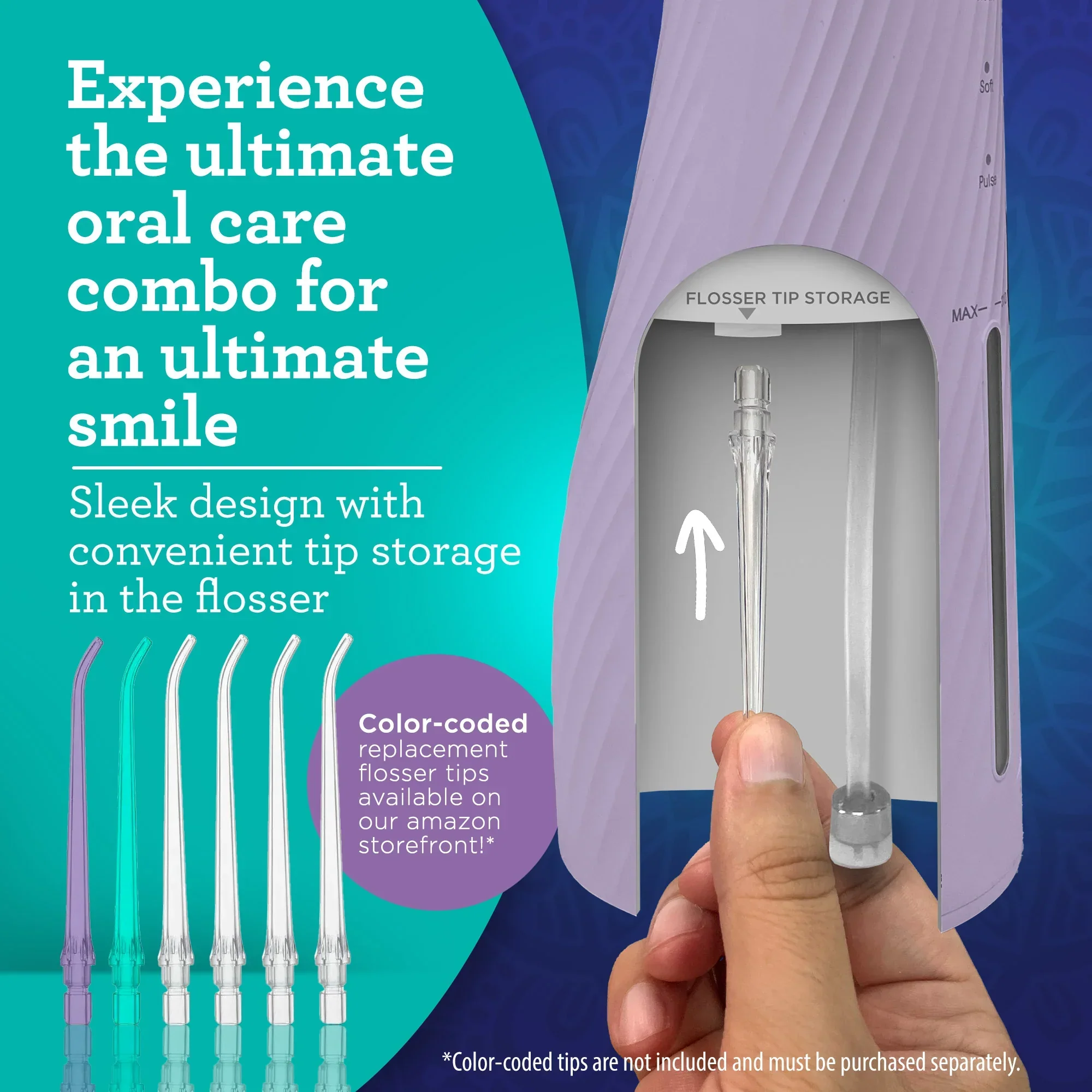 Lion & Lamb 2.0 Portable Sonic Toothbrush & Water Flosser - Image 7
