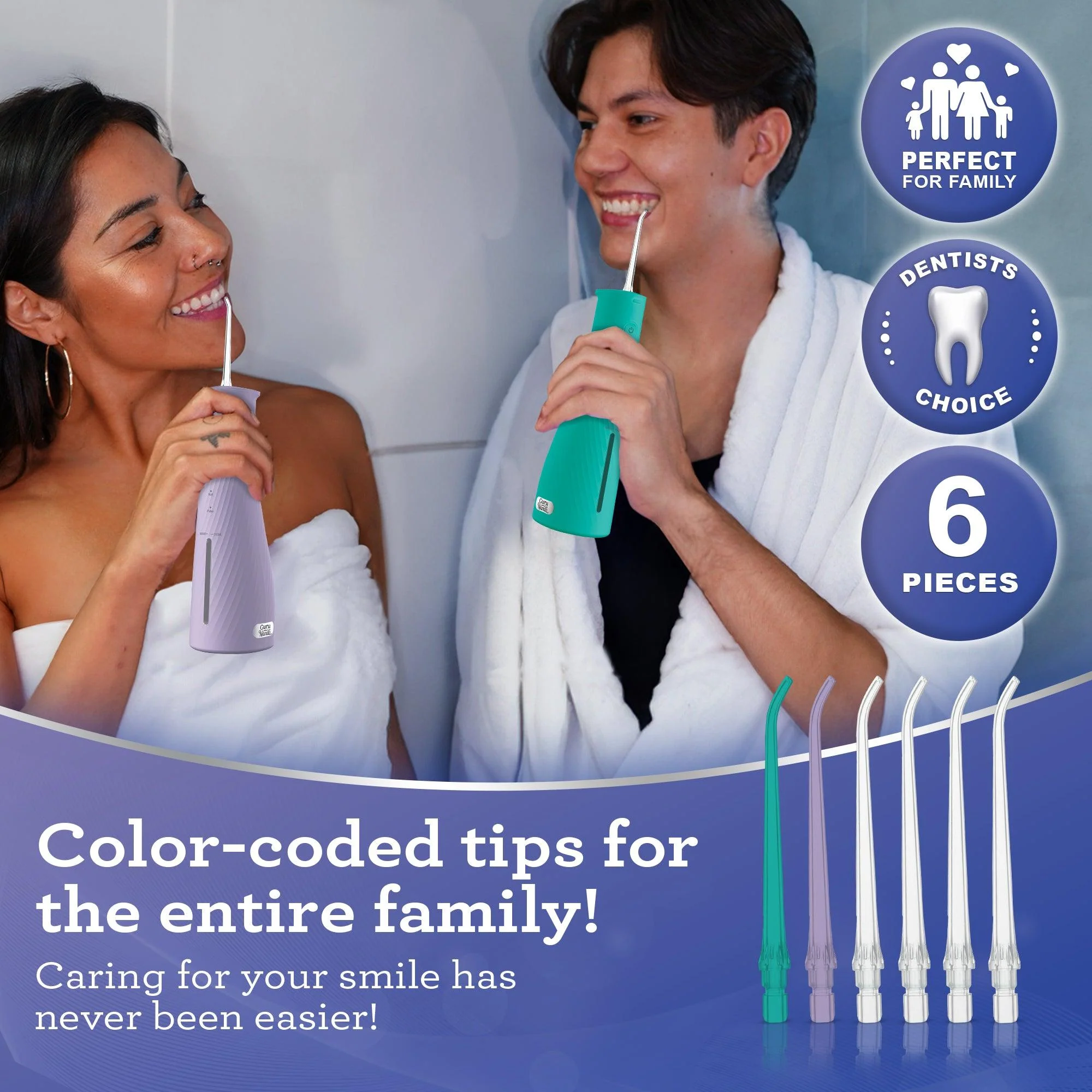 Lion & Lamb 2.0 Replacement Water Flosser Tips - Image 6
