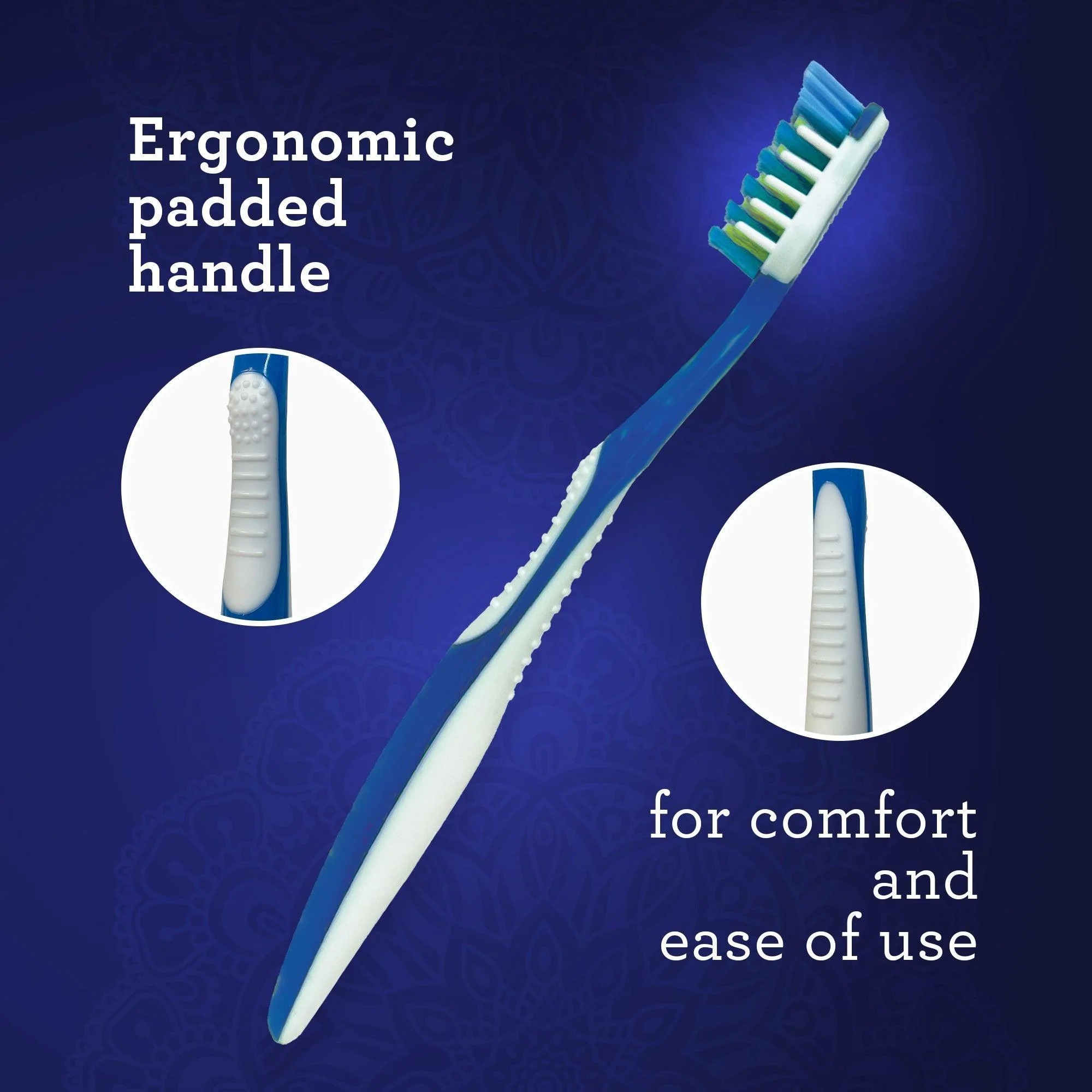 Multi-Action Toothbrush with Tongue Cleaner – 8 Pack - Image 4