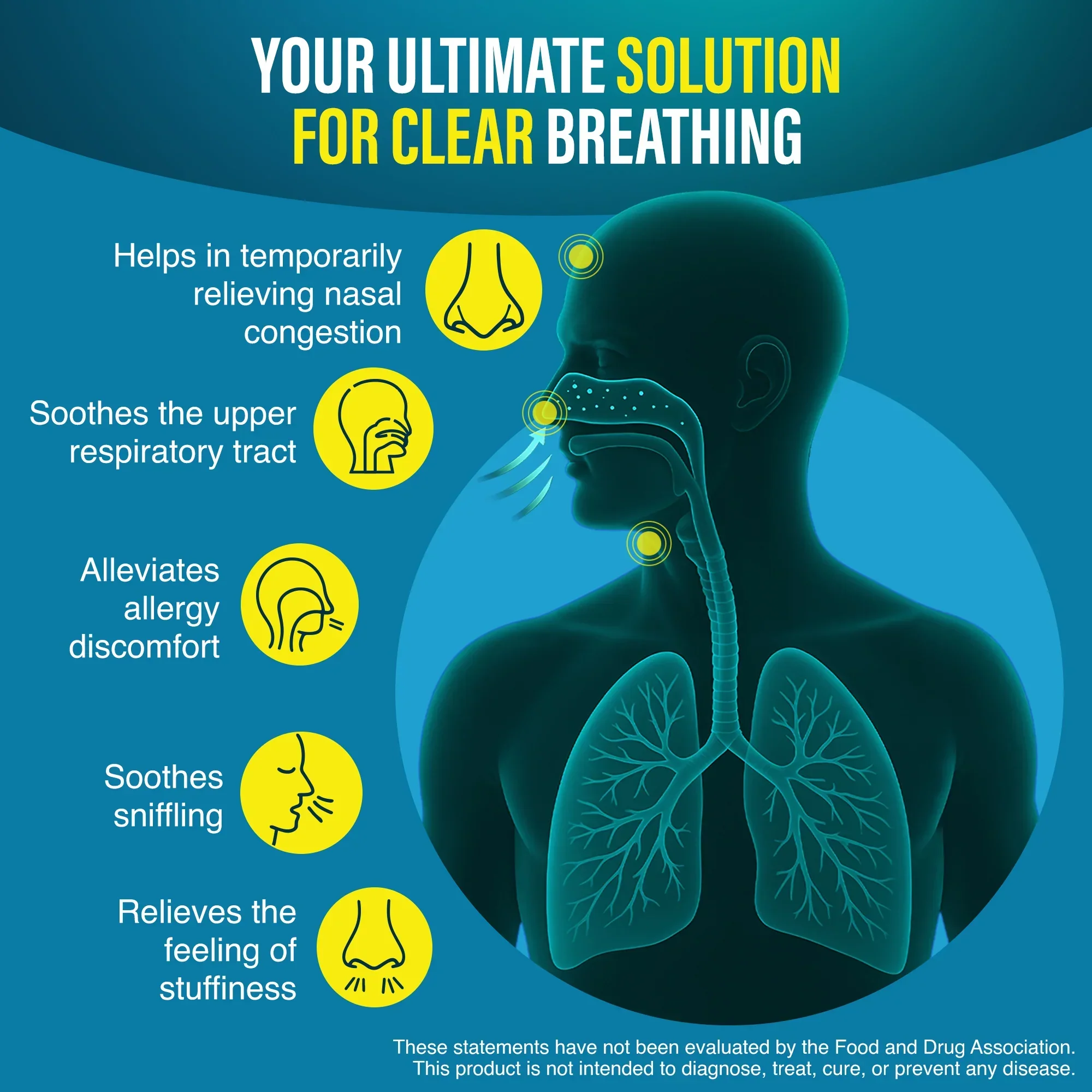 Non-Medicated Vapor Inhaler - 1 Count - Image 3