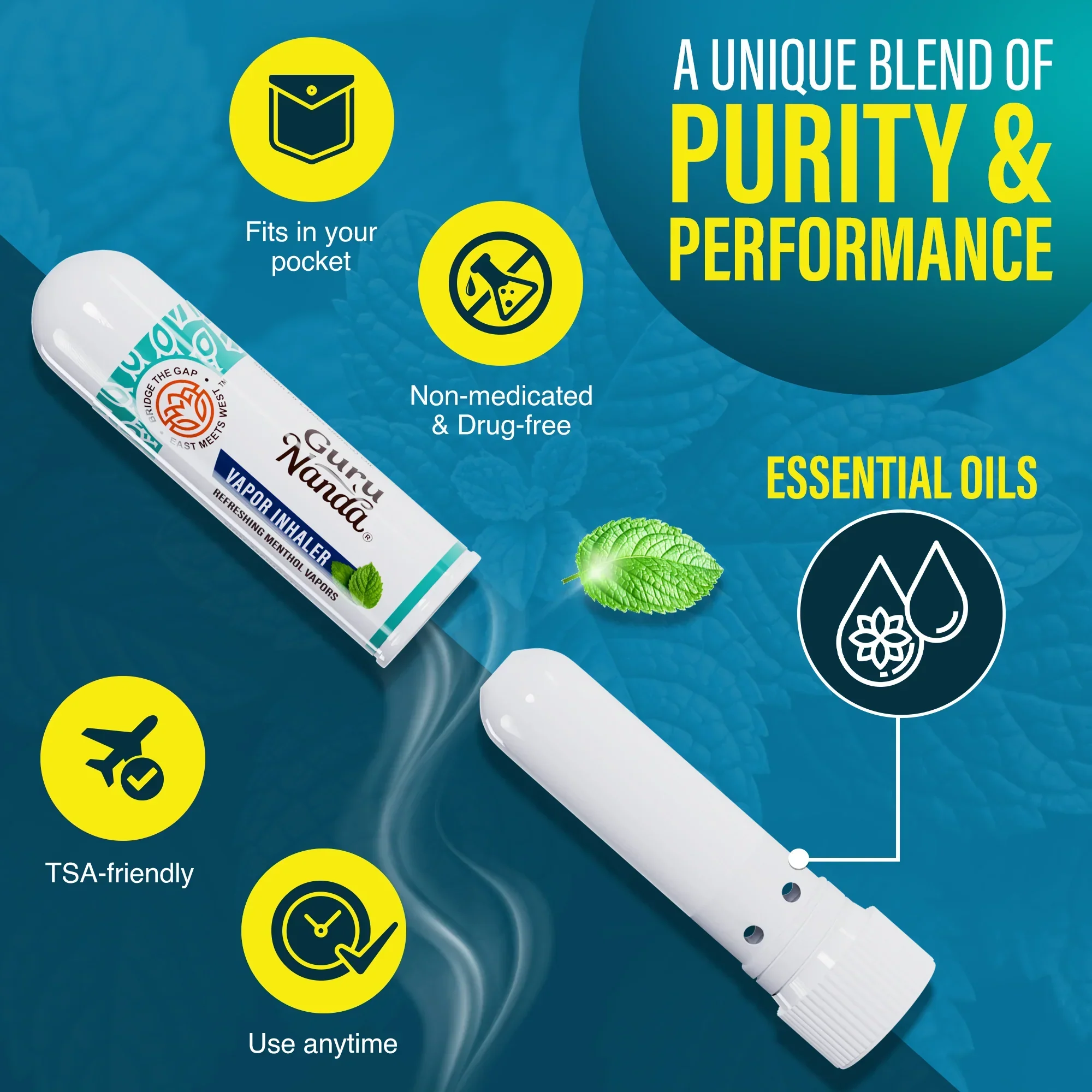 Non-Medicated Vapor Inhaler - 1 Count - Image 4