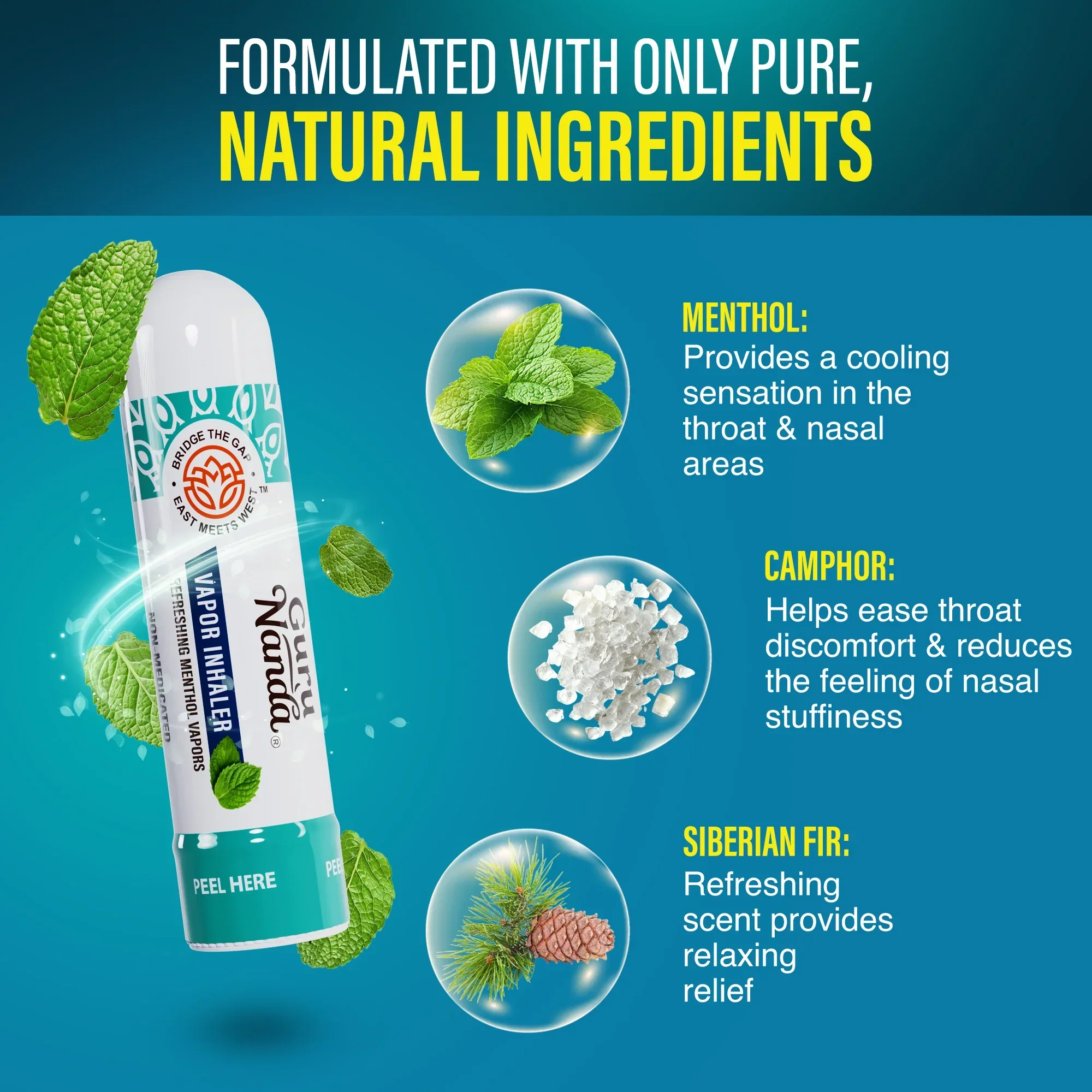 Non-Medicated Vapor Inhaler - 1 Count - Image 5