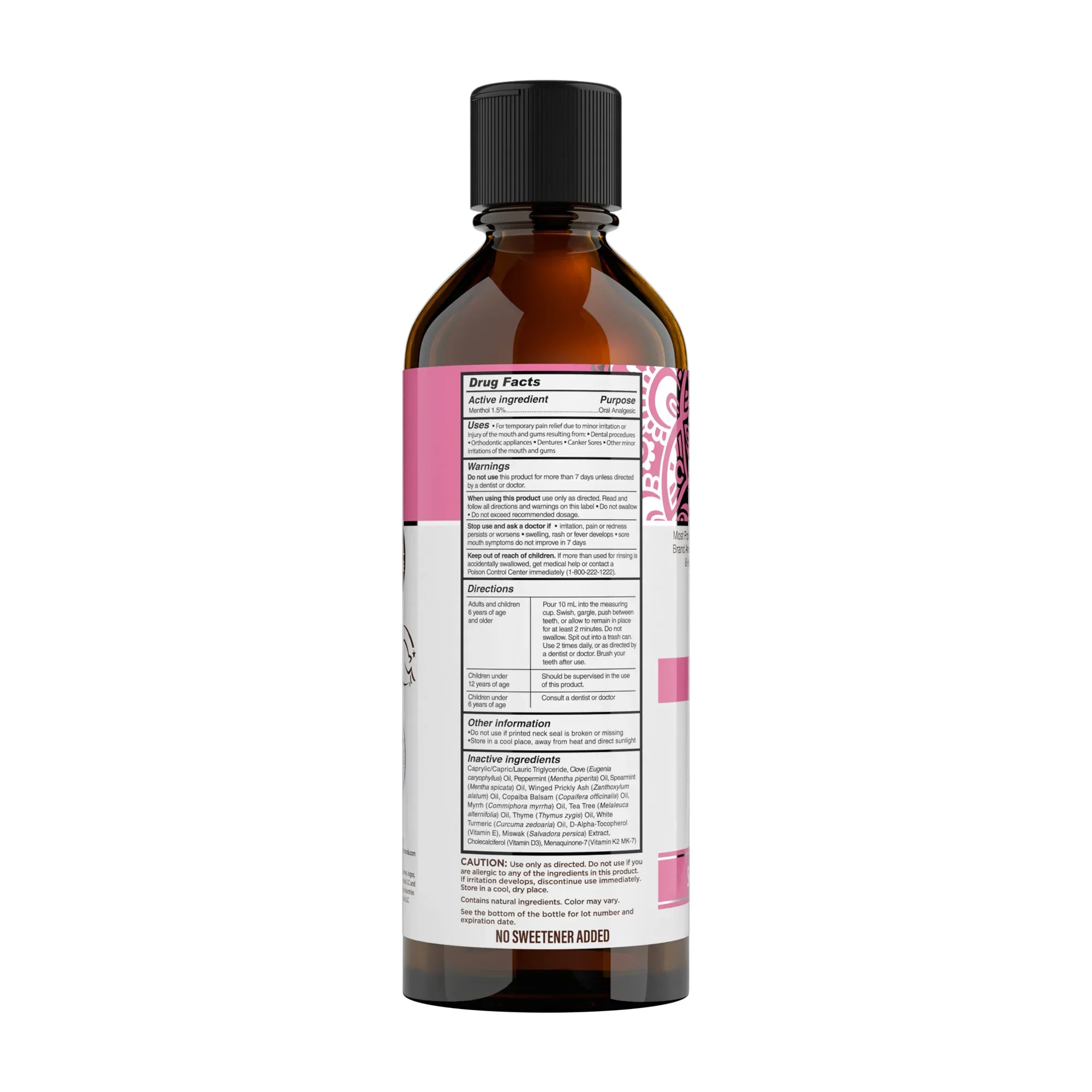 Oral Pain Relief Oil Pulling – 8 fl. oz. - Image 10