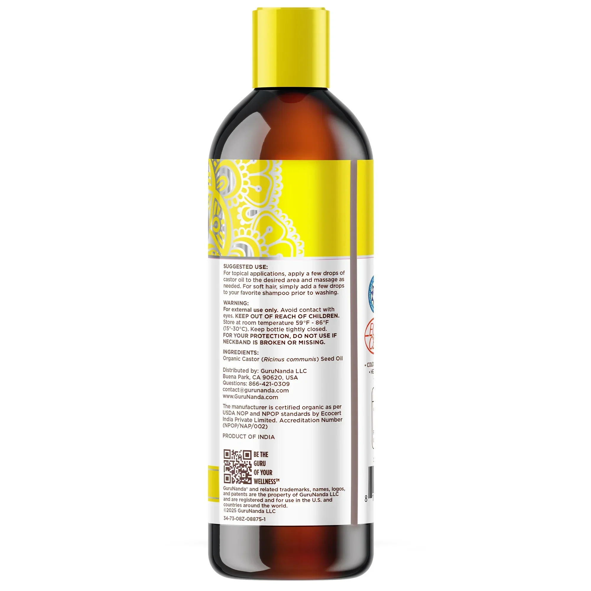 Organic Castor Oil – 8 oz - Image 11
