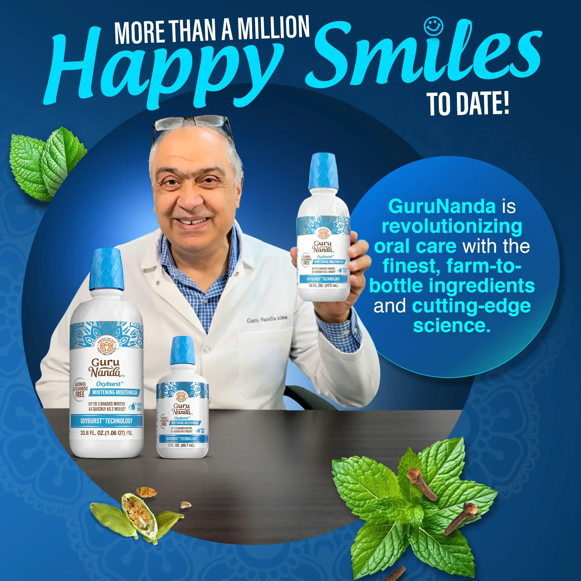 Oxyburst Whitening Oral Rinse, Fresh Mint - Image 12