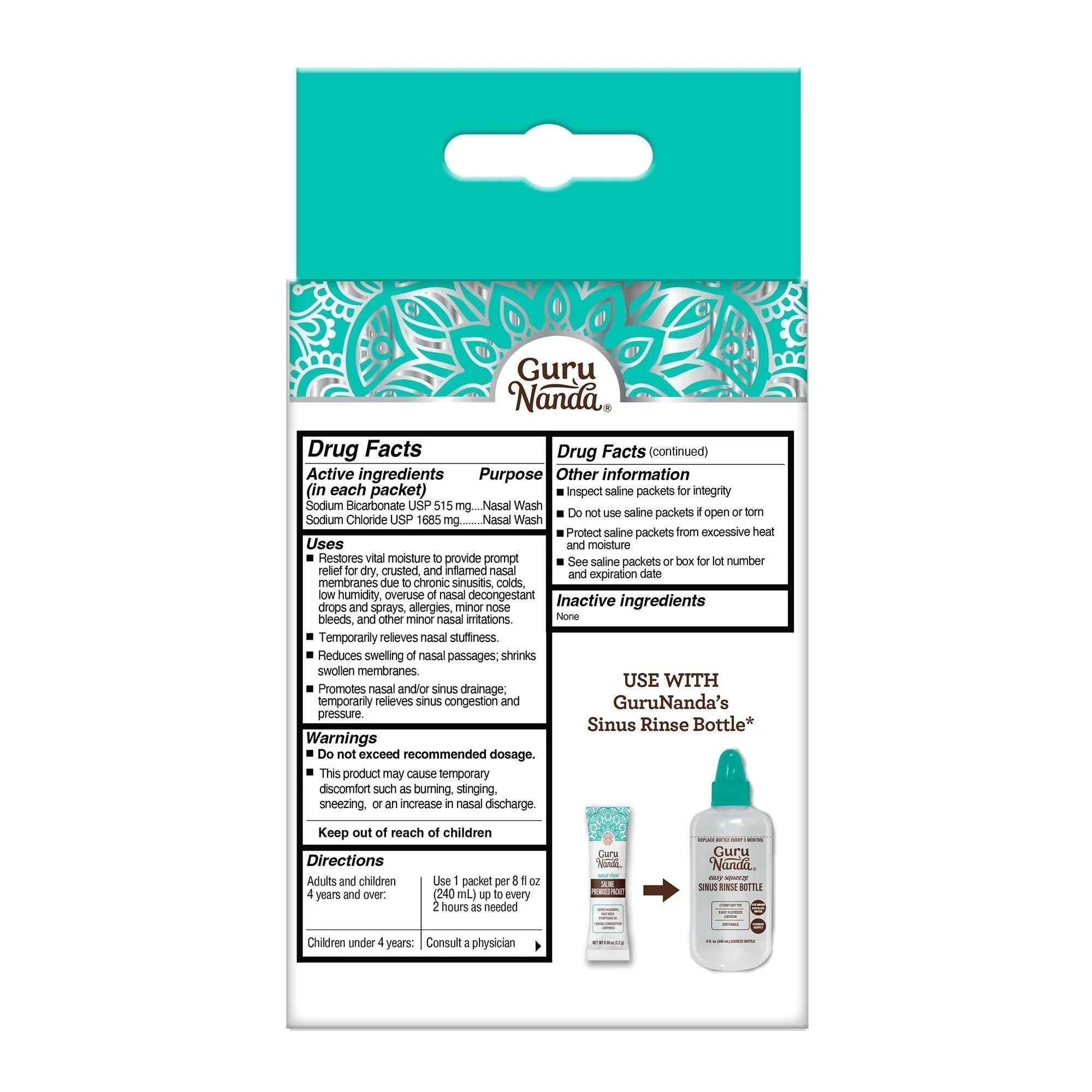 Premixed Saline Packets - 192 Count - Image 6