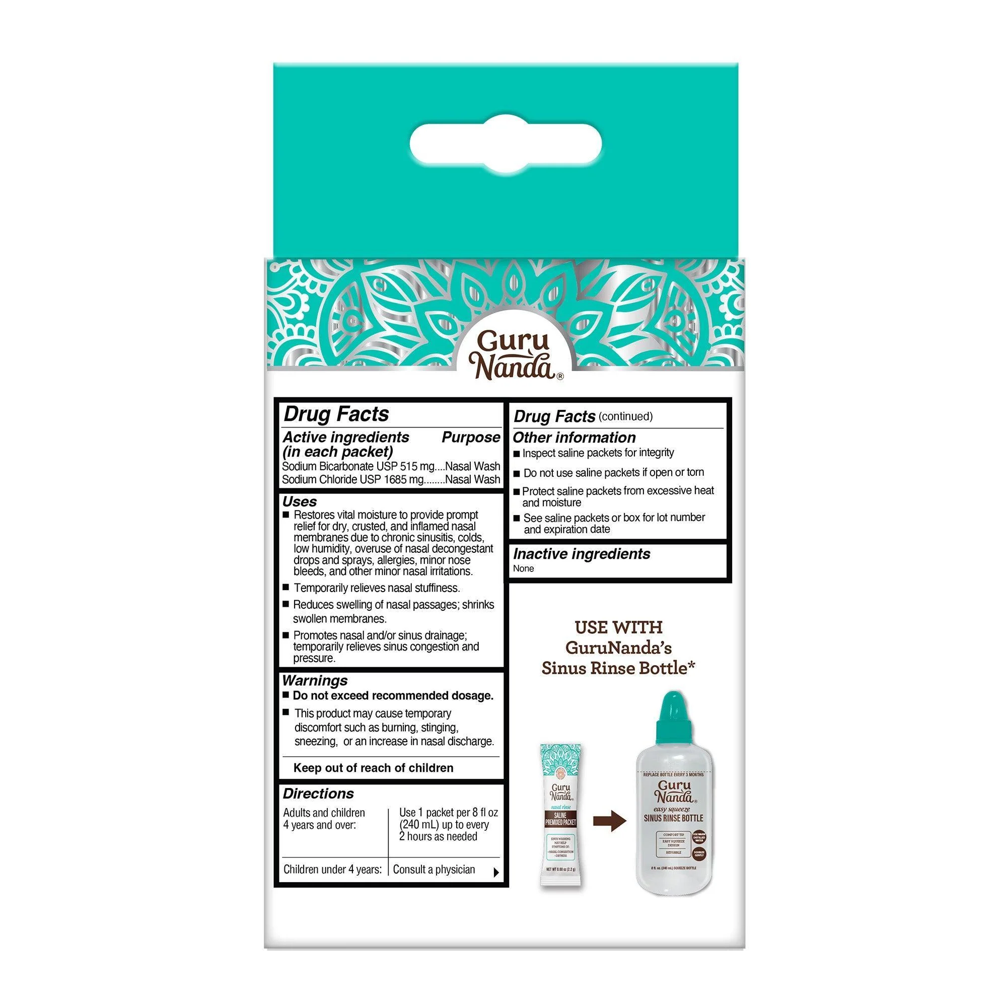 PreMixed Saline Packets - 8 Count - Image 6