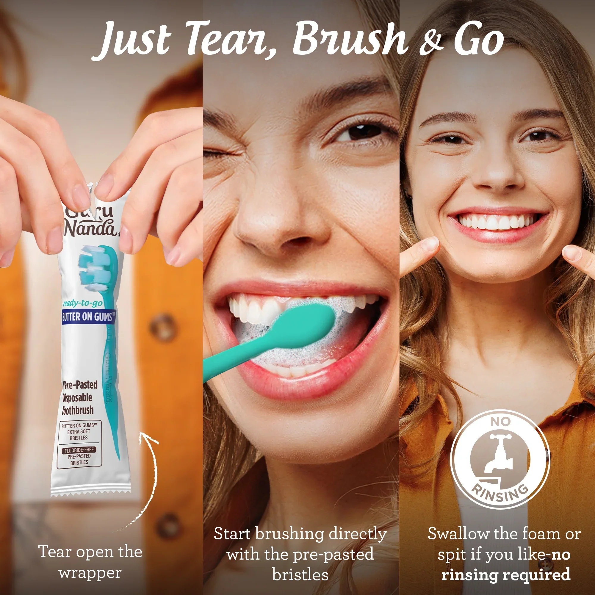 Ready-to-Go Butter on Gums Pre-Pasted Toothbrushes - Image 13