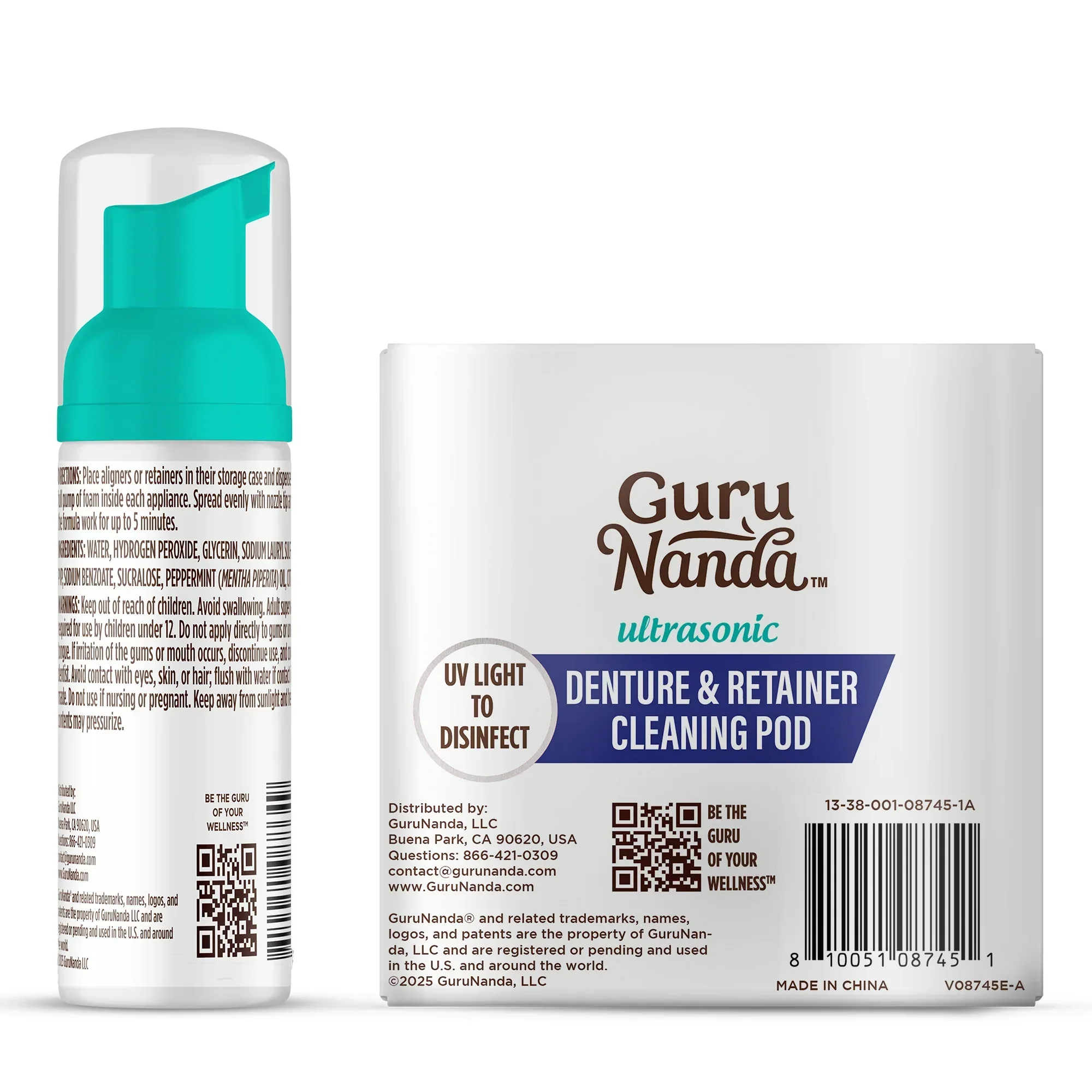 Retainer, Denture & Aligner Foam Cleaner & Cleaning Pod - Image 8
