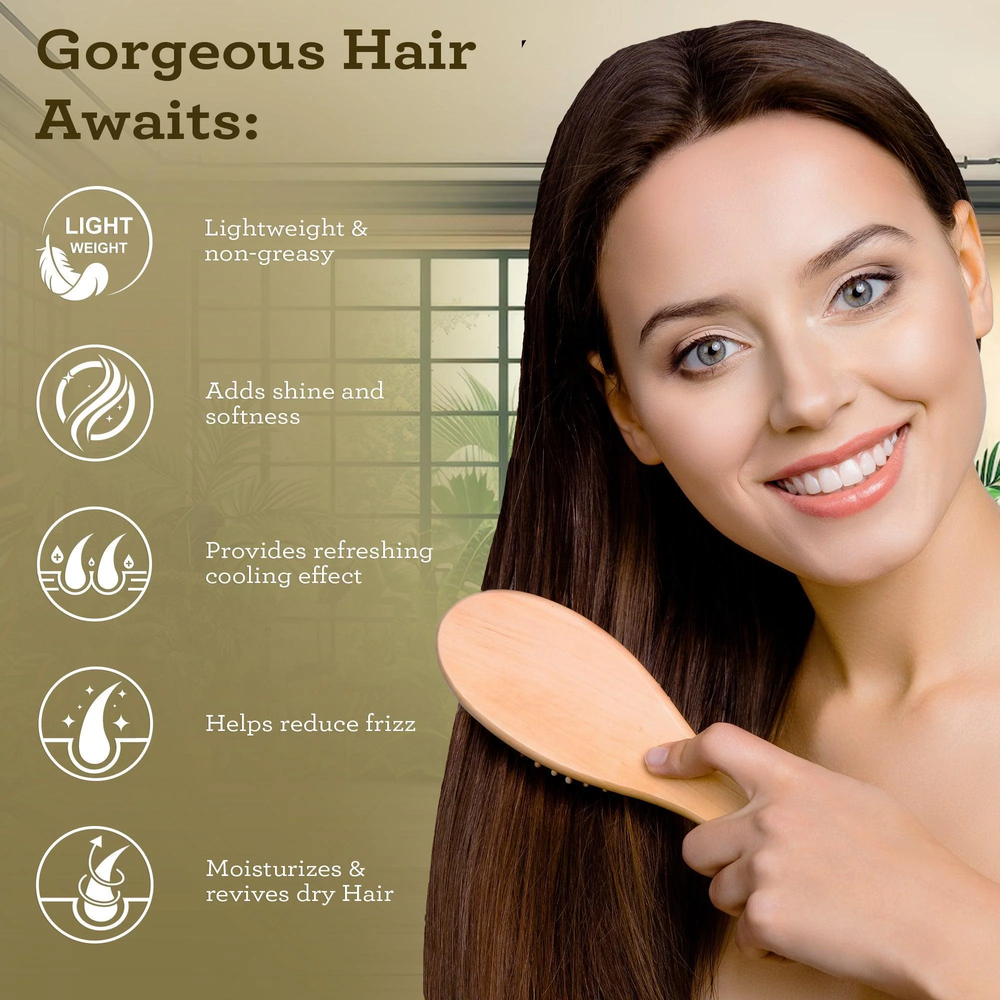 Rosemary Mint Hair Oil with Keratin - 8 oz. - Image 3