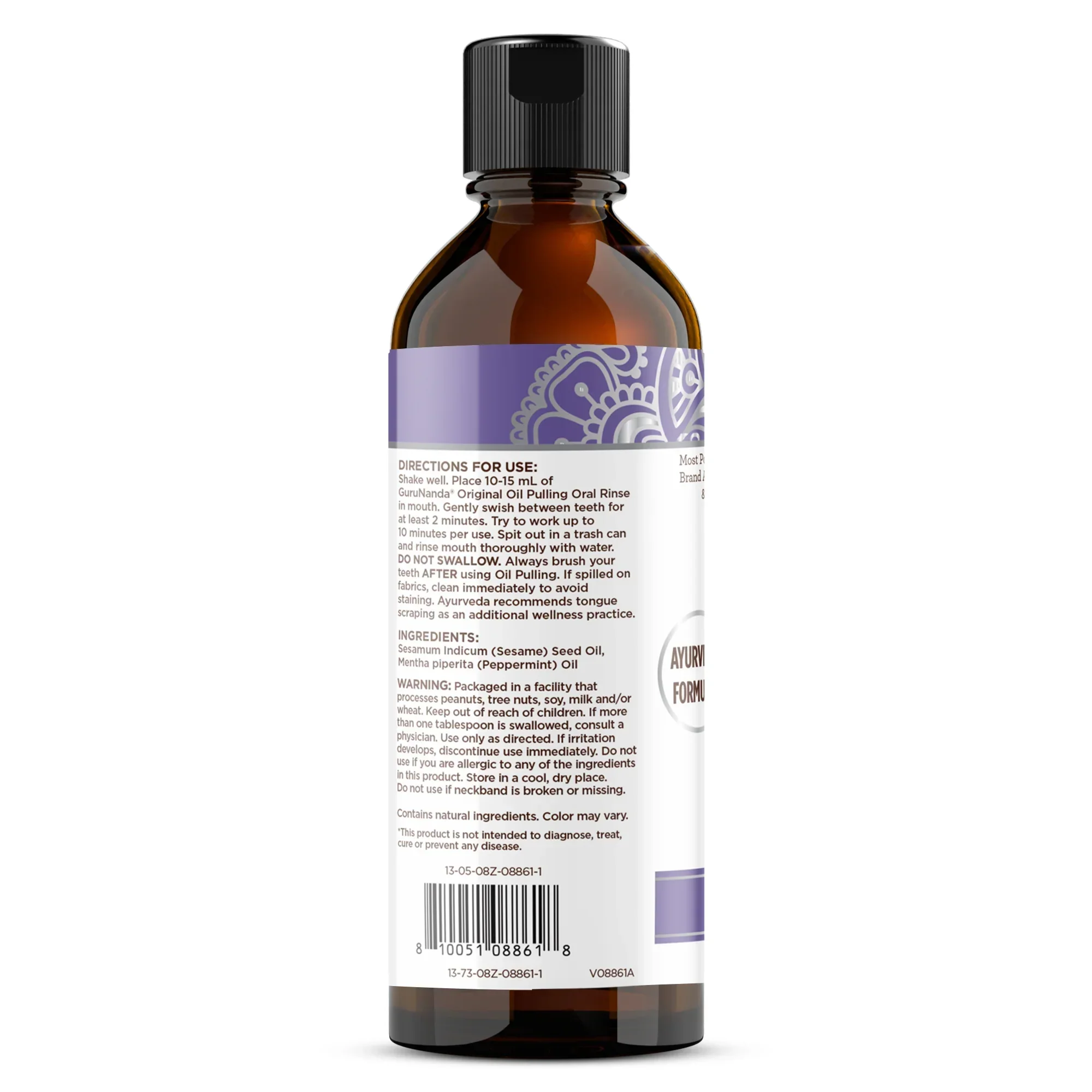 Sesame & Peppermint Oil Pulling – 8 fl. oz. - Image 9