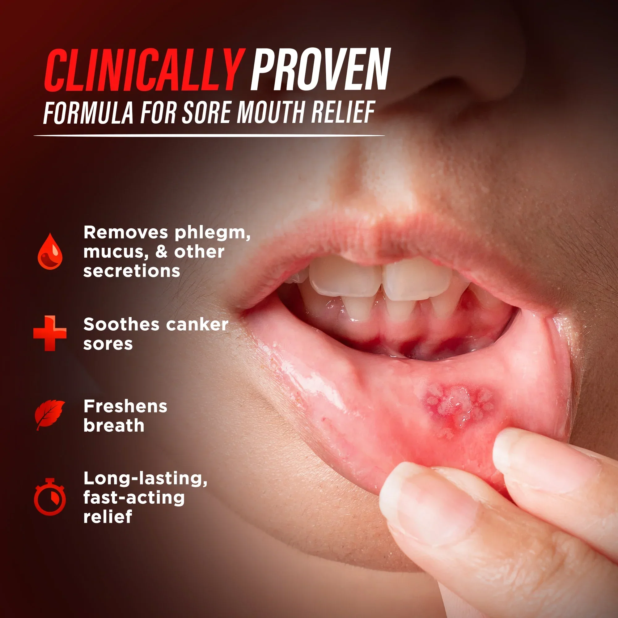 Anti-Sore Oral Rinse, Winter Mint - Image 13