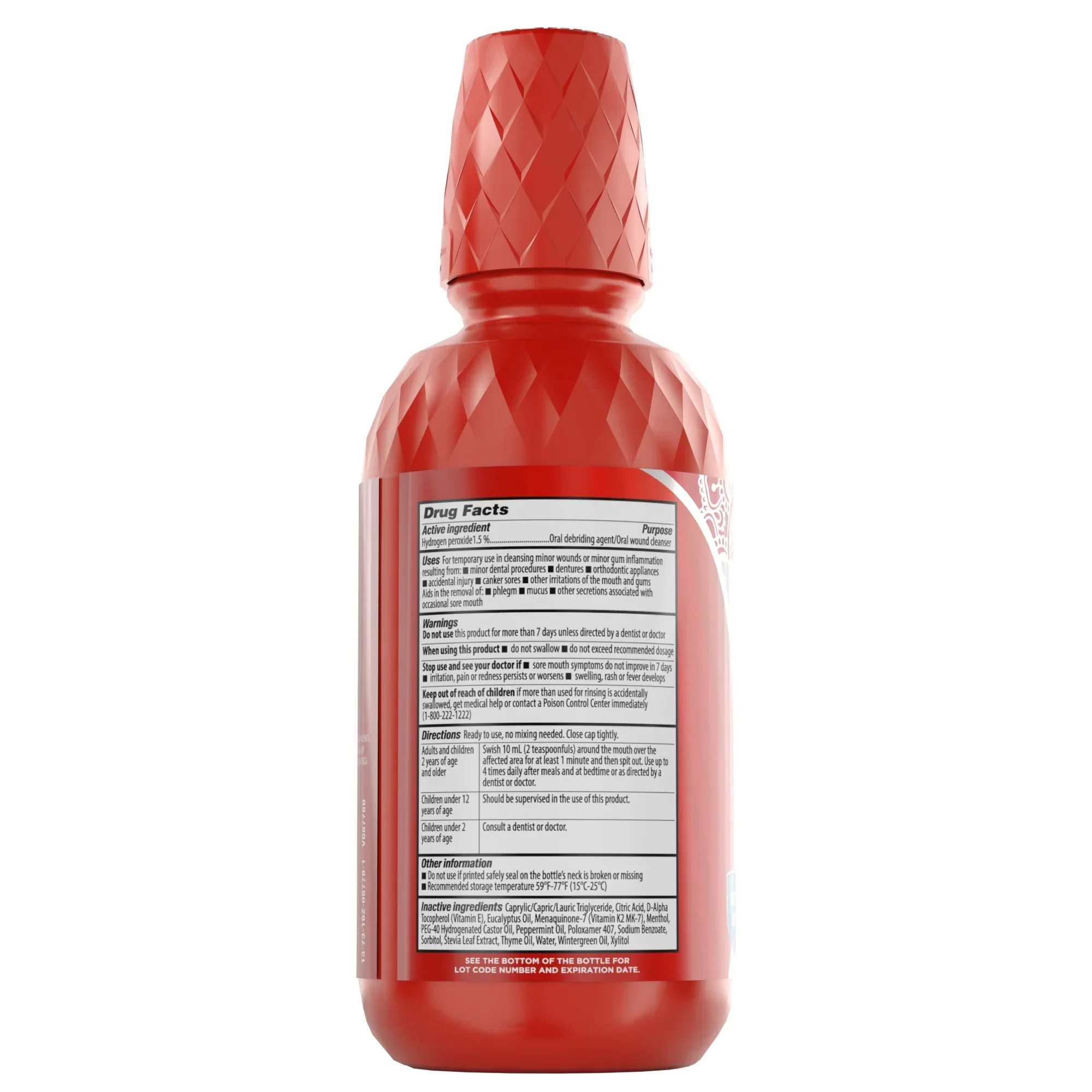 Anti-Sore Oral Rinse, Winter Mint - Image 8