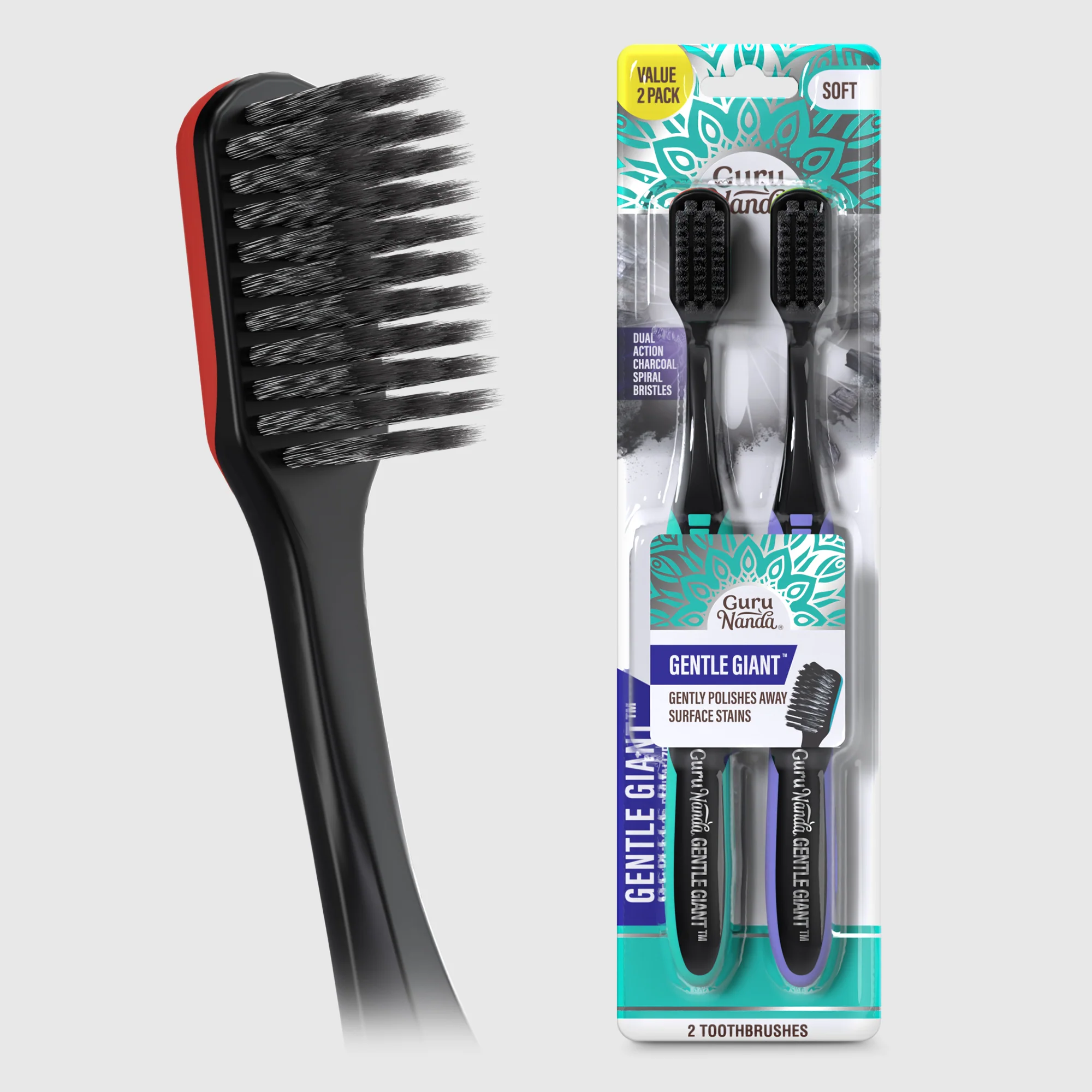 Gentle Giant Whitening Spiral Toothbrush - Image 19