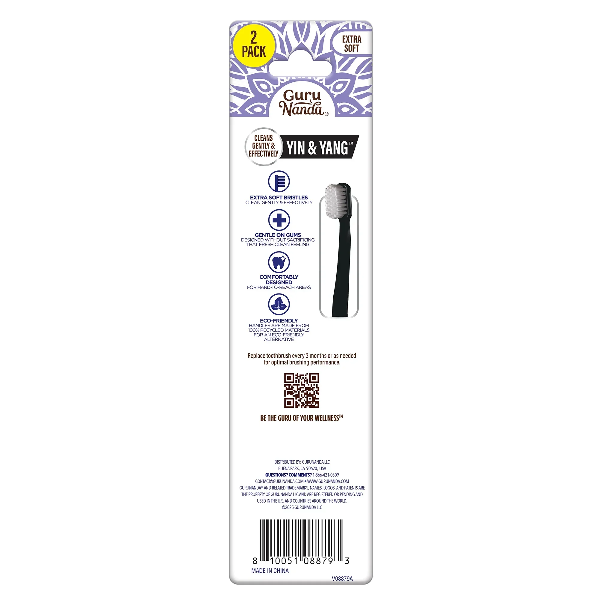 Yin & Yang Extra-Soft Toothbrush – 2 Pack - Image 8